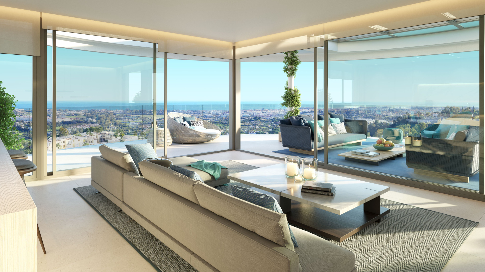 Exclusive new complex in an idyllic location with breathtaking sea views