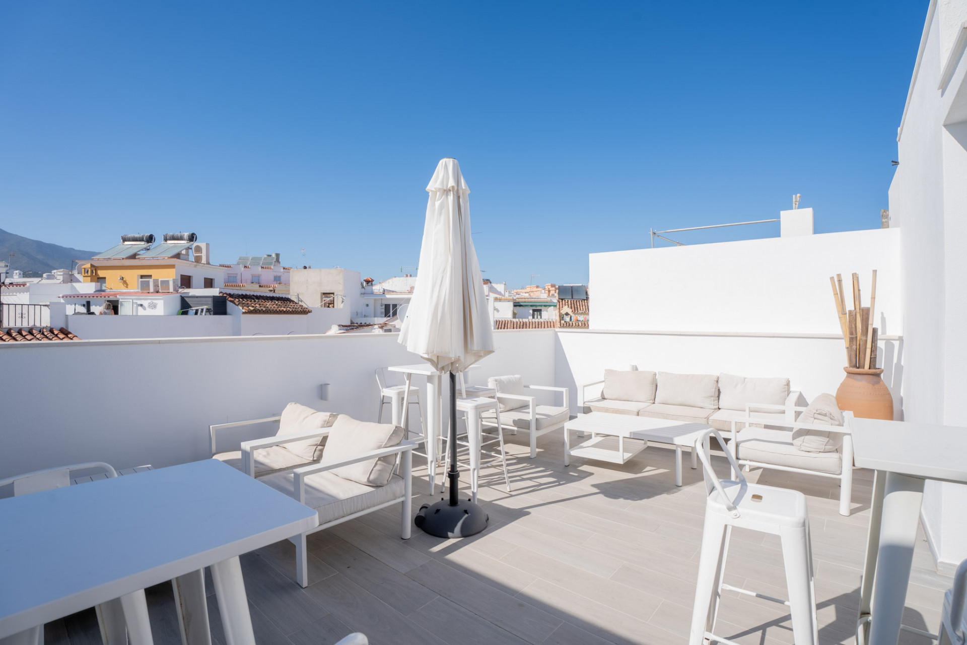 Exclusive 11-Bedroom Boutique Hotel in the Old Town of Estepona, just 2 minutes walking distance to the Beach.