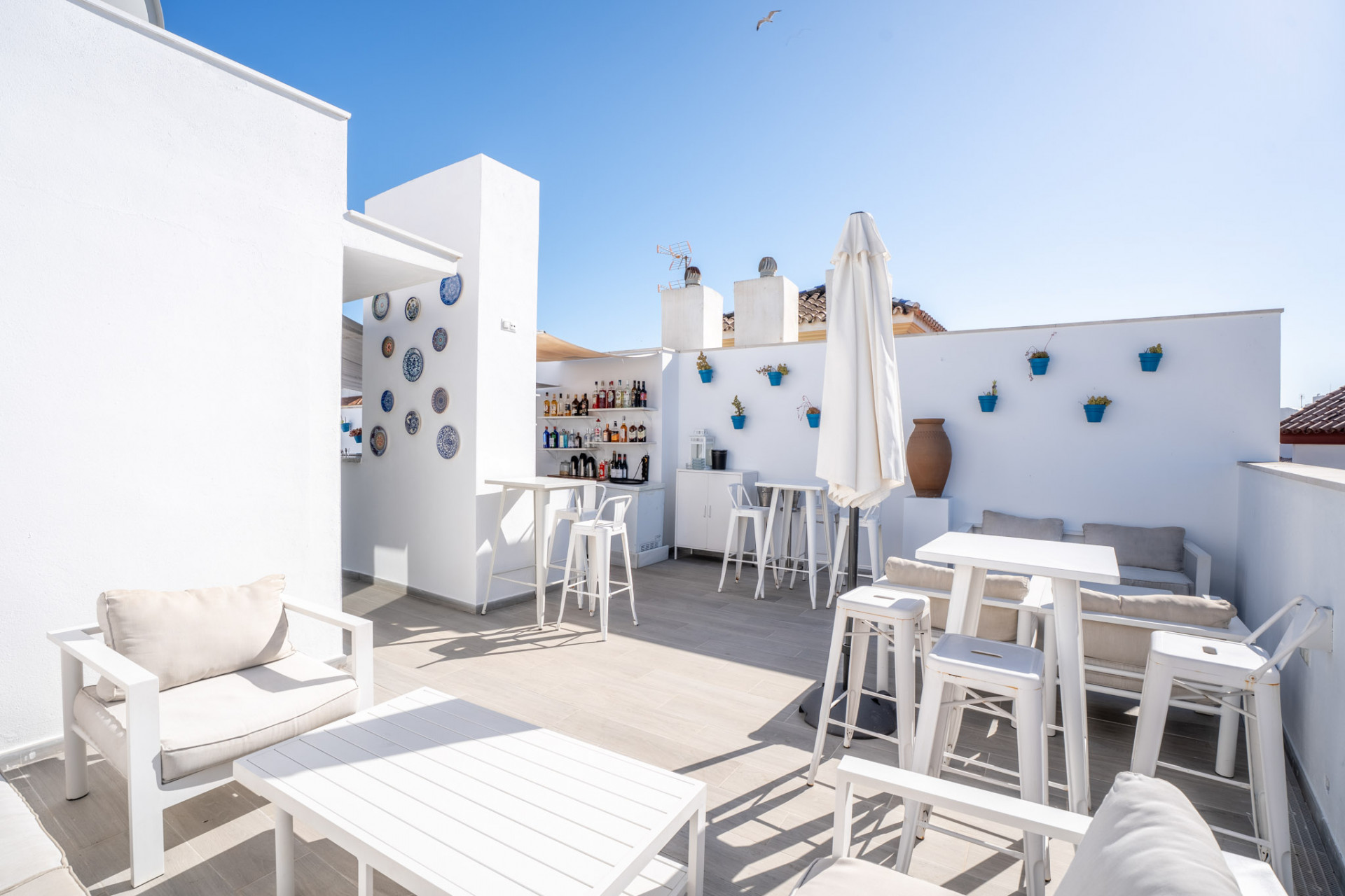 Exclusive 11-Bedroom Boutique Hotel in the Old Town of Estepona, just 2 minutes walking distance to the Beach.