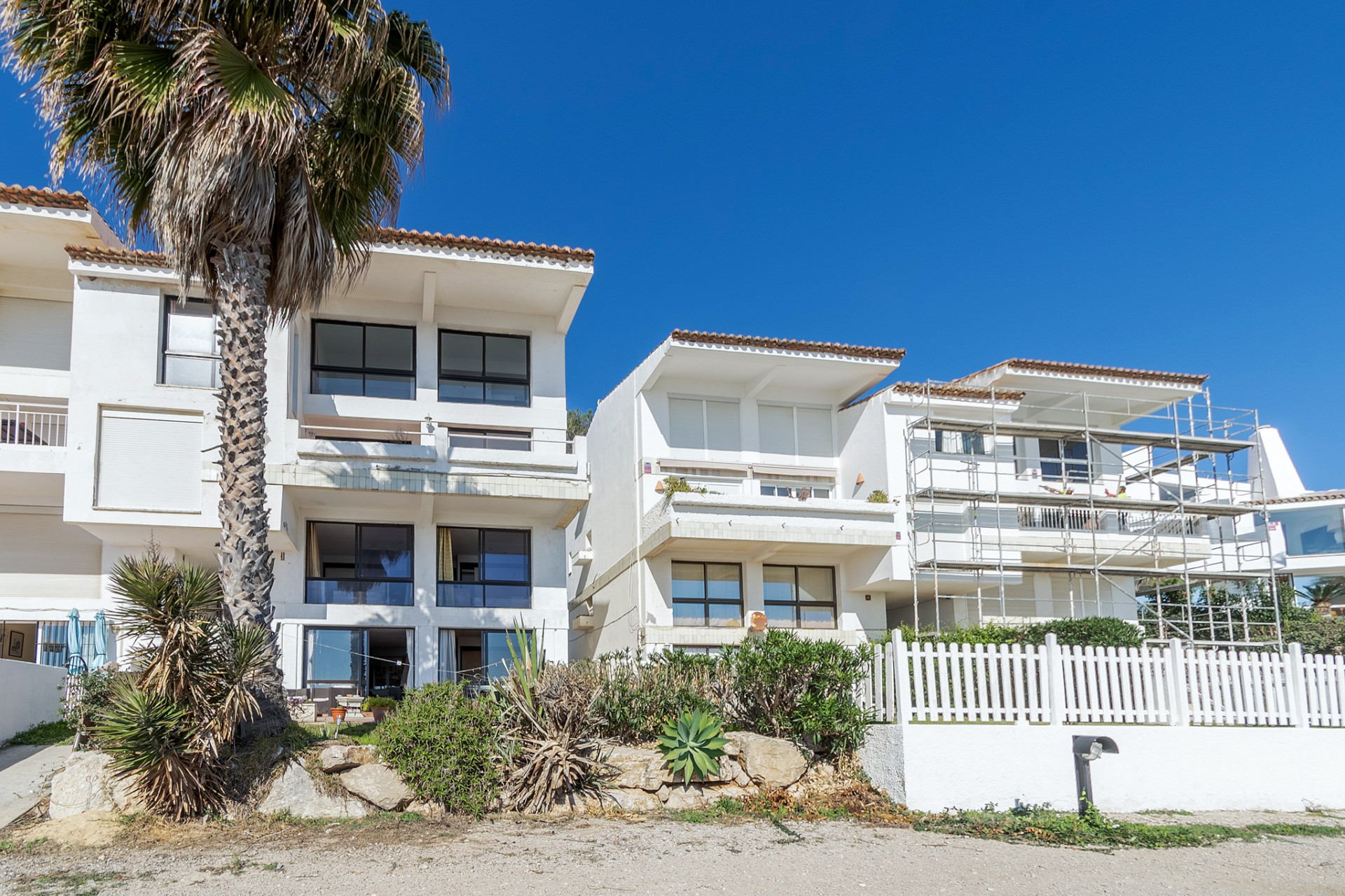 Villa en la costa del mar