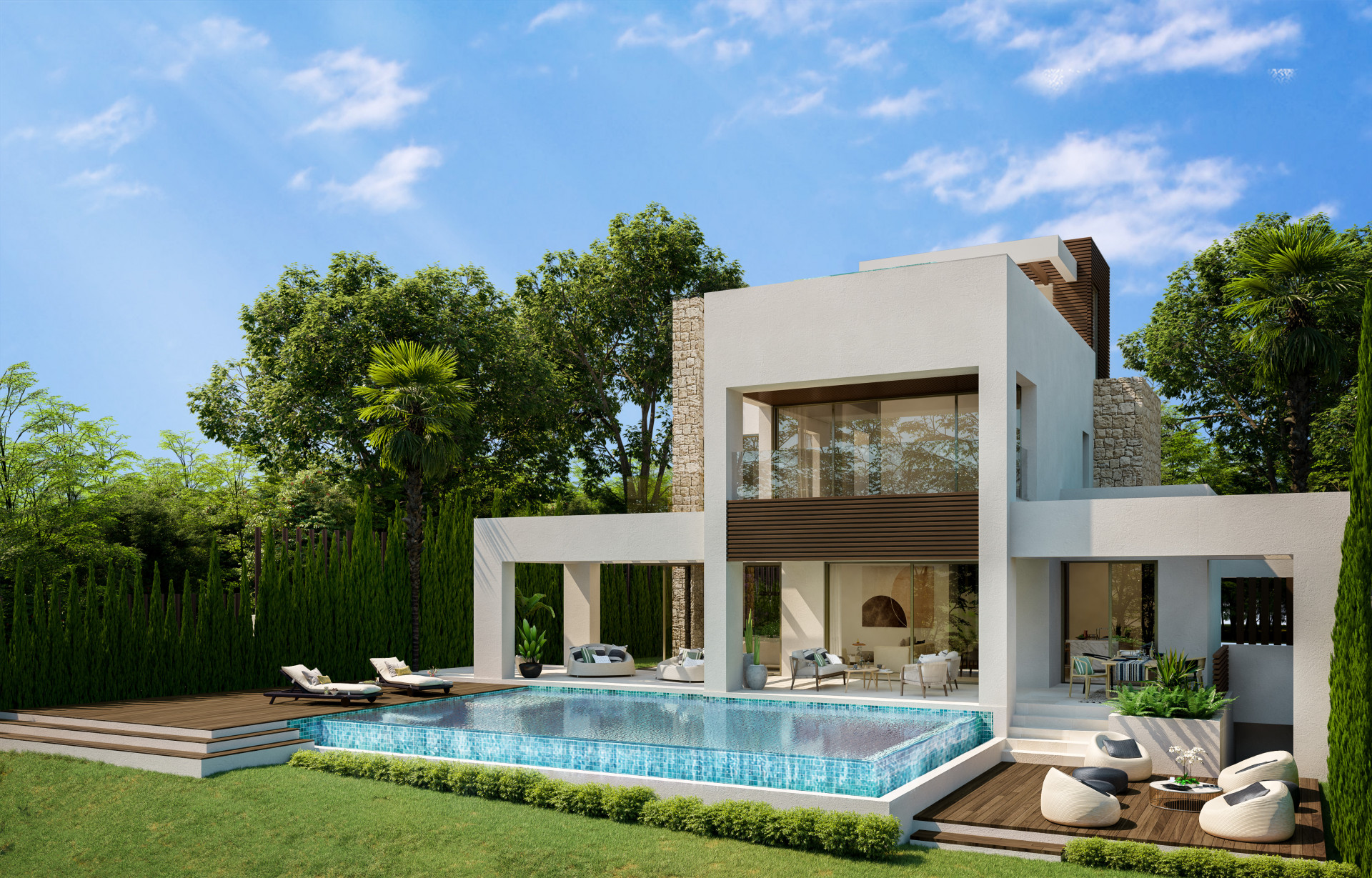 Villa en venta en Marbella Golden Mile