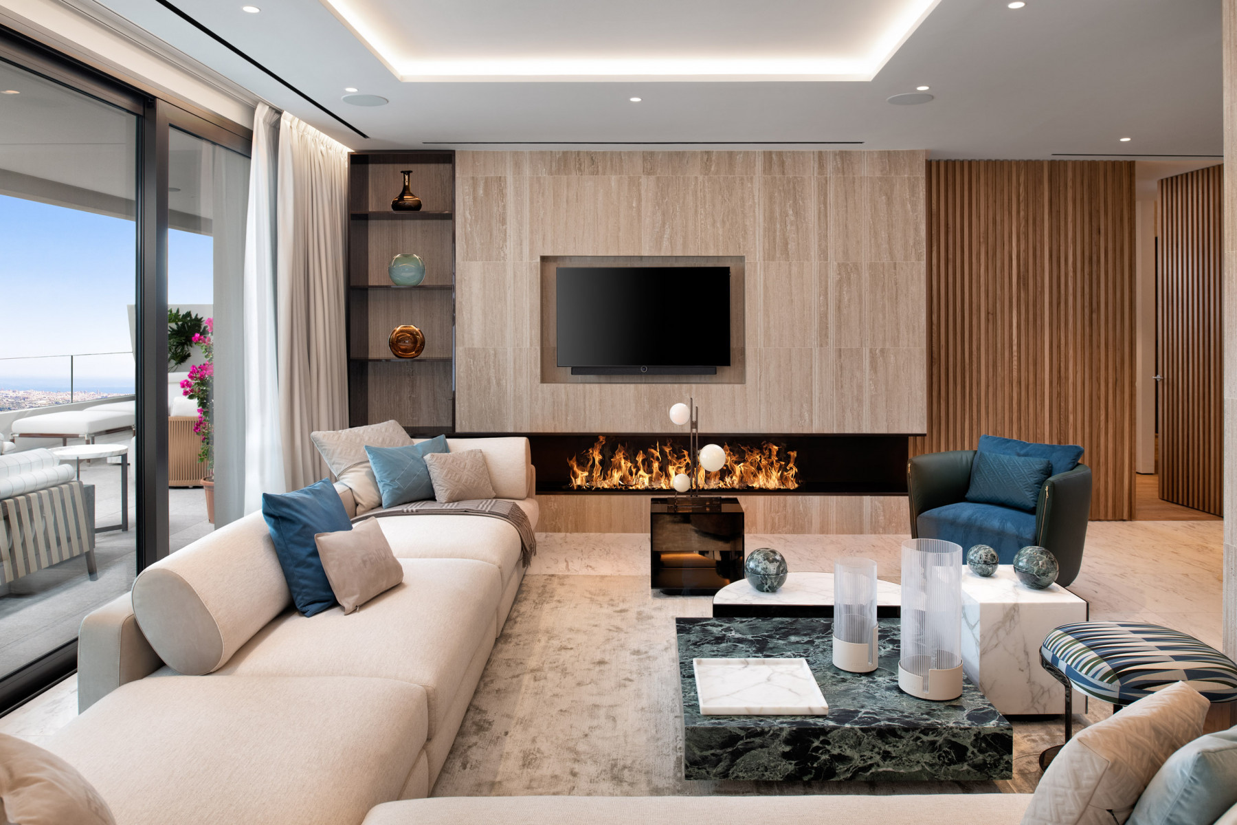 Brand new modern quality four bedroom Duplex, Marbella Golden Mile