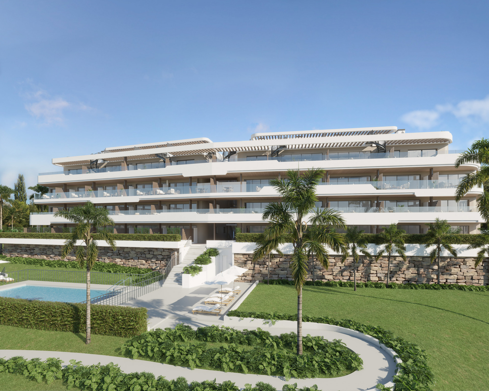Modern New Apartment in Los Hidalgos, Manilva
