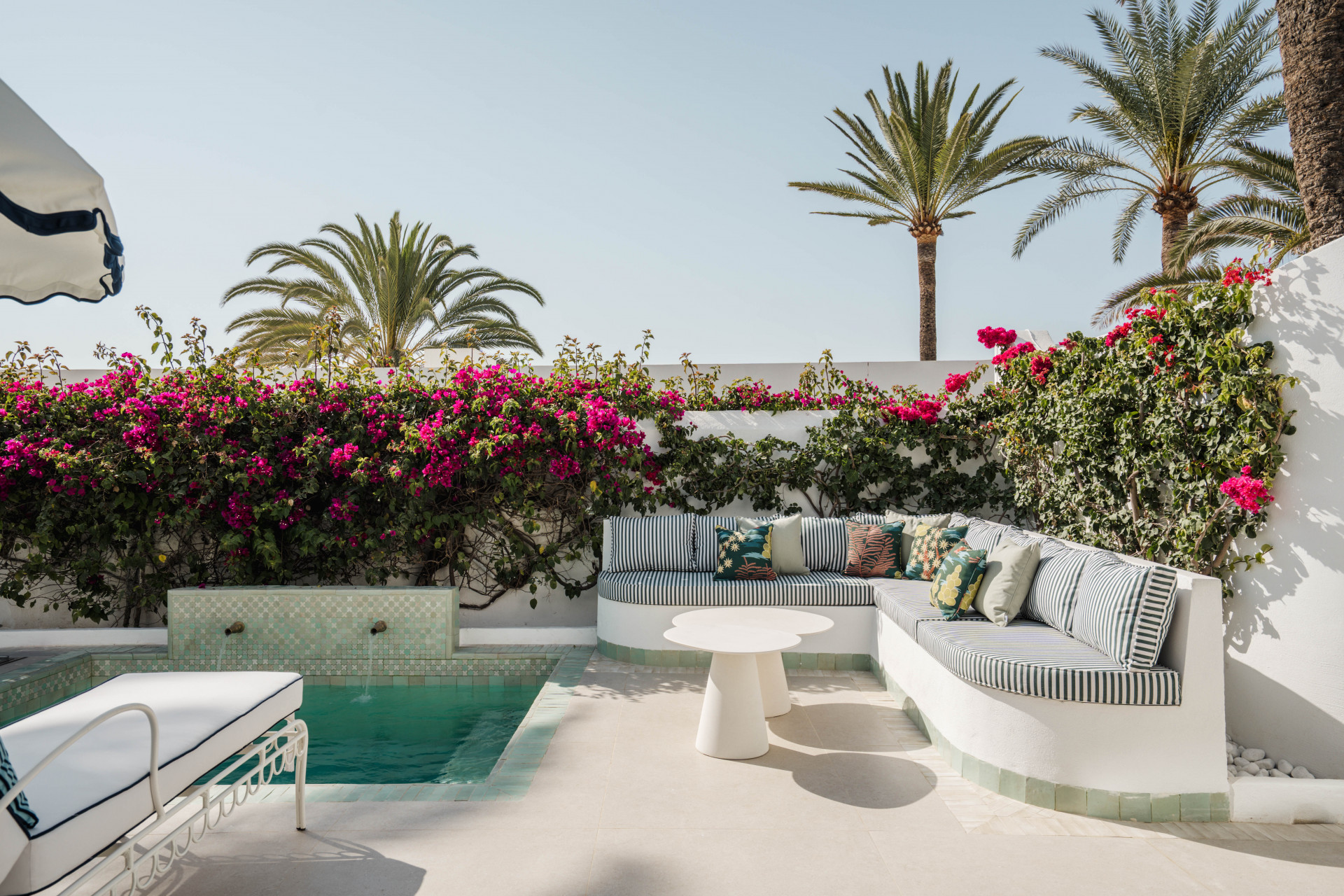 Exclusive Three Bedroom, South-Facing, Semi-Detached Villa located in Oasis Club, Marbella’s Golden Mile