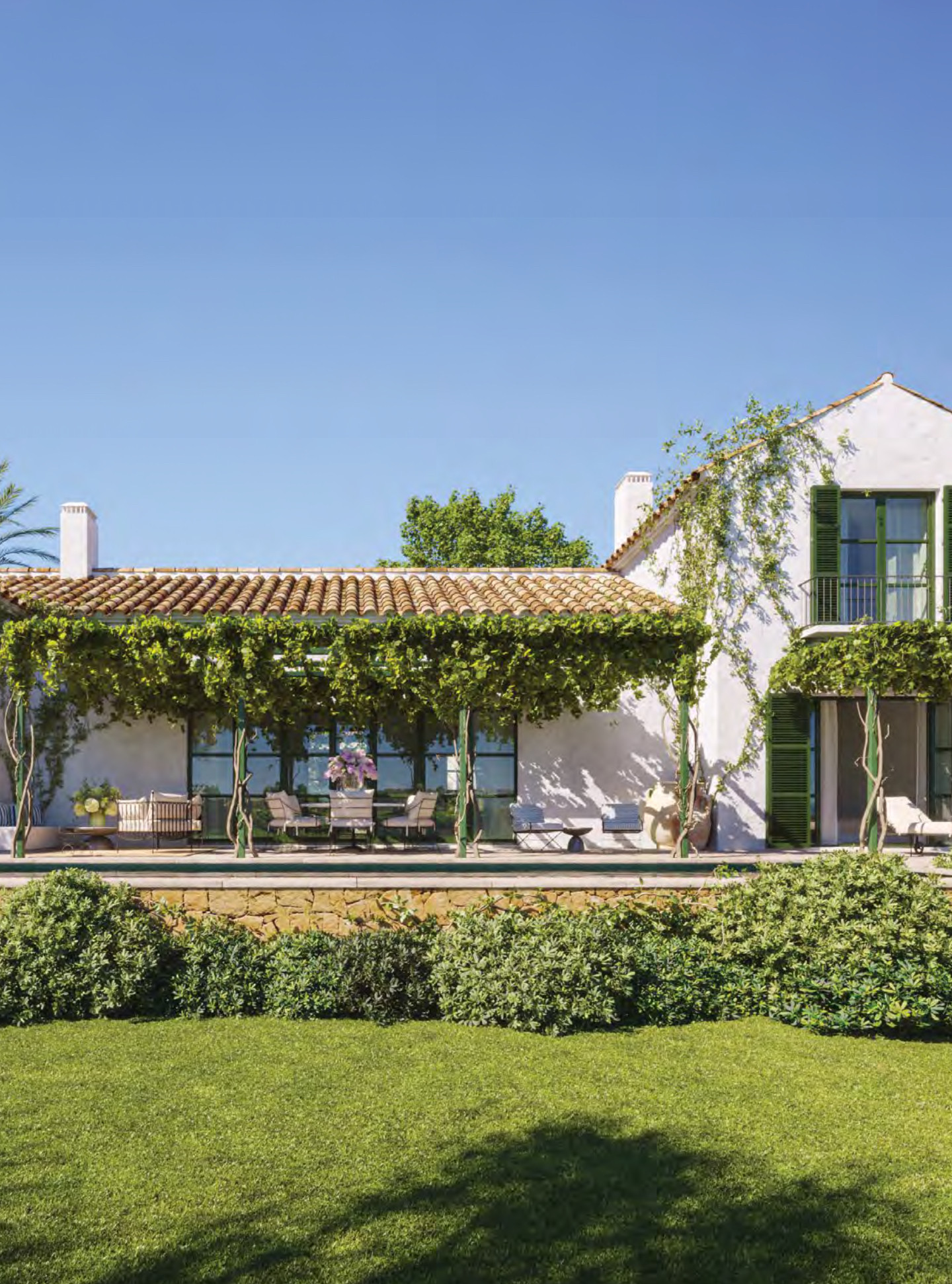 Exceptional three bedroom villa set in the prestigious gated community of La Loma de Cortesin, Casares