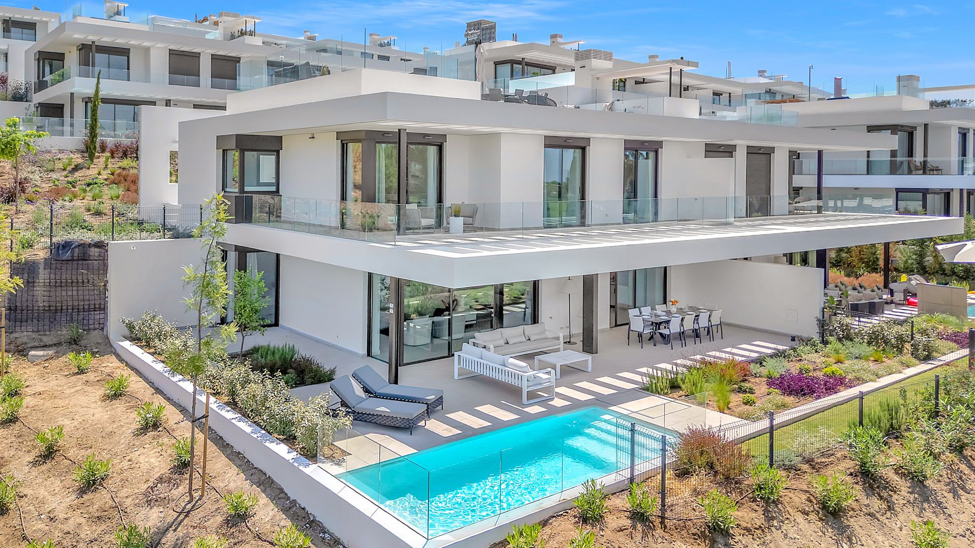 Villa Soul is a luxurious semi-detached villa located in the exclusive Soul Marbella development