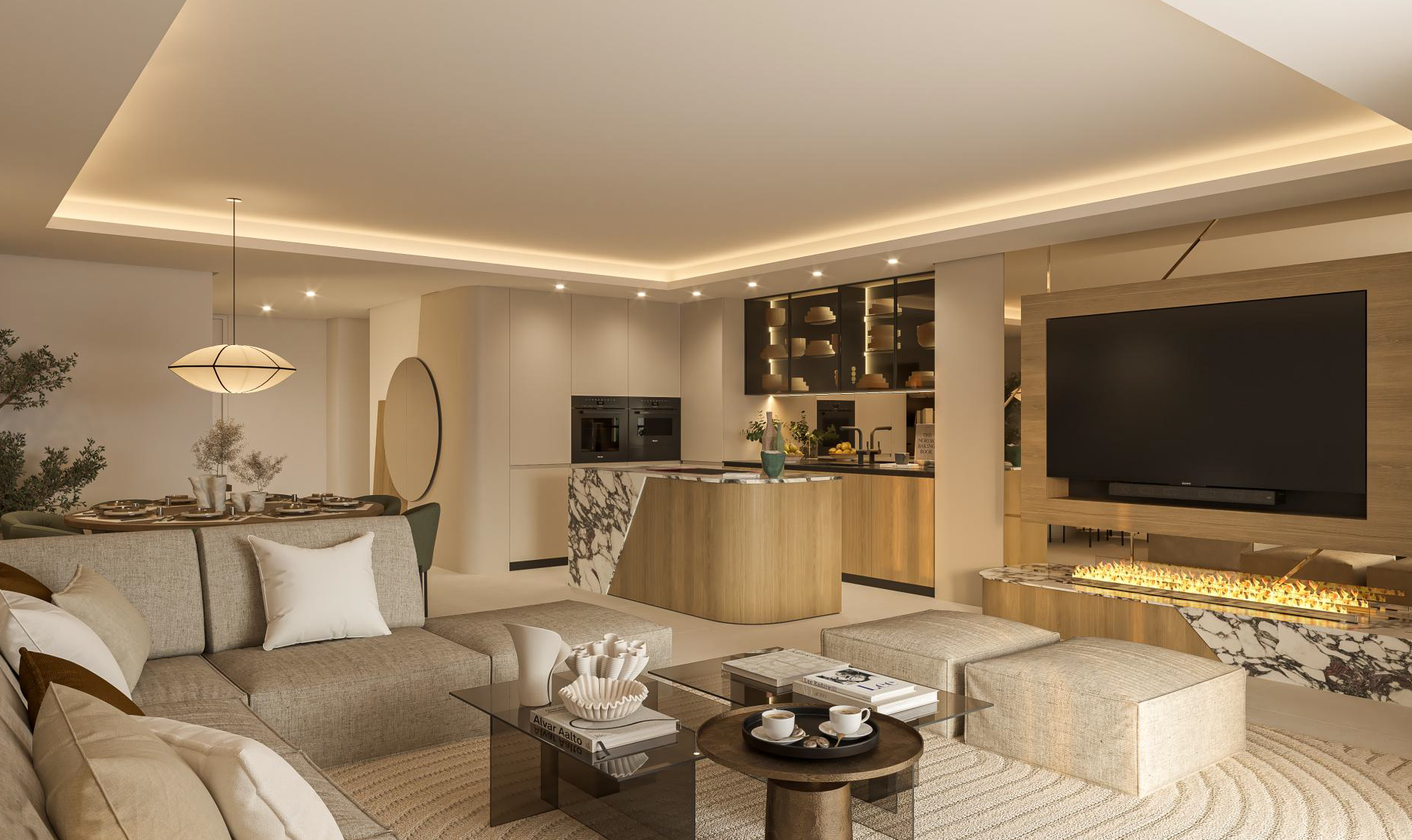 Elegant Fully Renovated Apartment in Monte Paraiso on Marbella’s Golden Mile