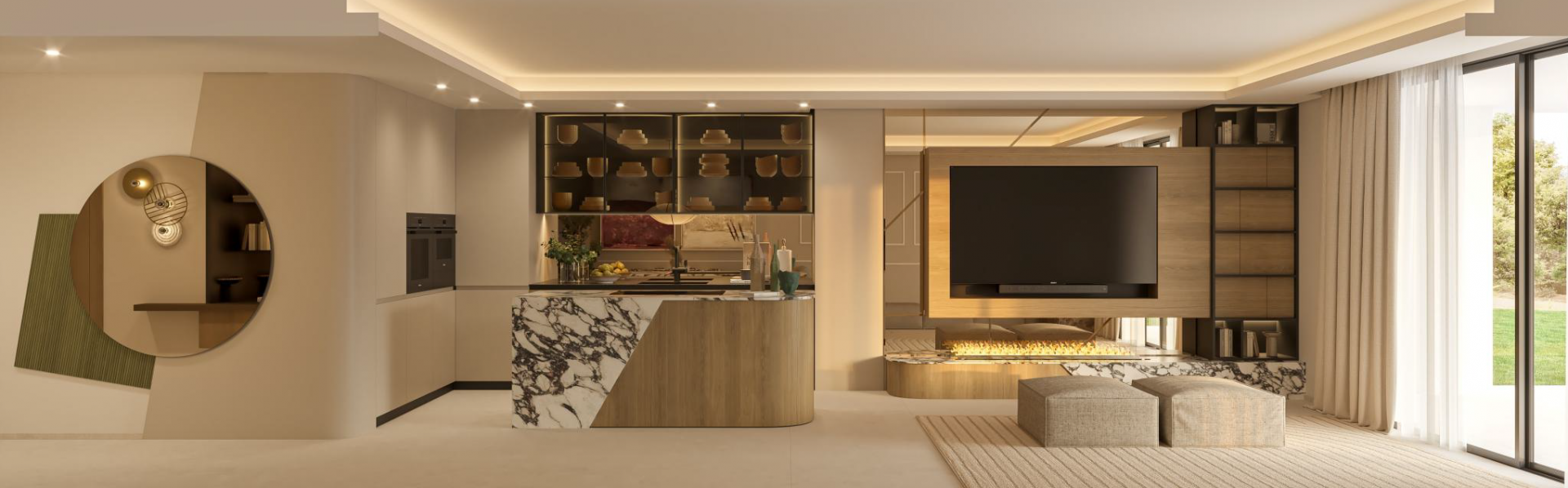 Elegant Fully Renovated Apartment in Monte Paraiso on Marbella’s Golden Mile