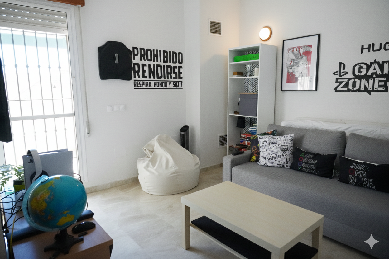 Spacious and charming four-bedroom Andalusian townhouse located in the gated community of Sierramar, Marbella