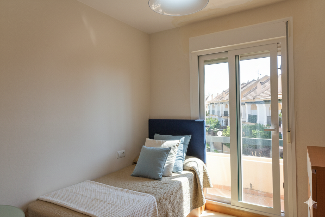 Spacious and charming four-bedroom Andalusian townhouse located in the gated community of Sierramar, Marbella