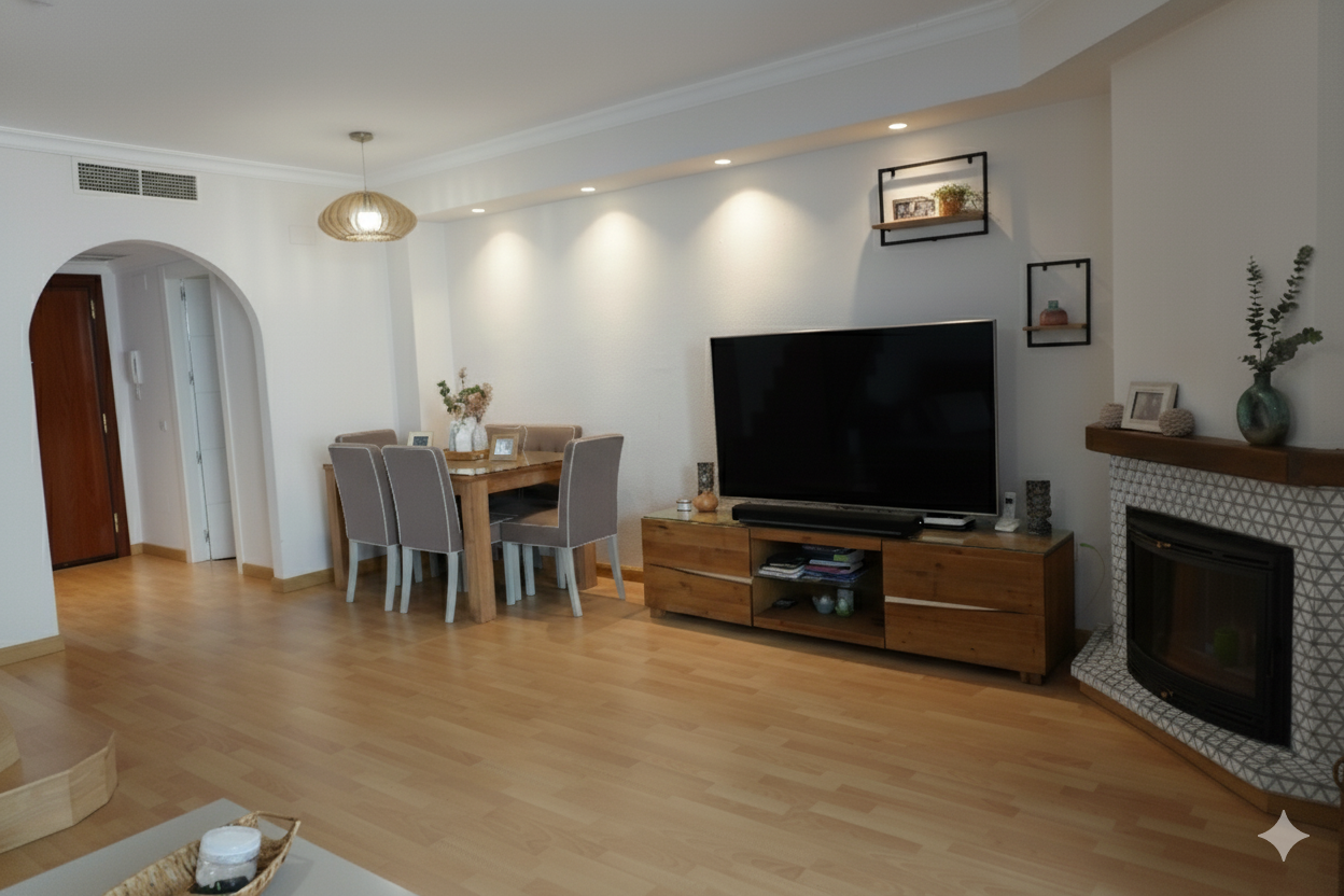 Spacious and charming four-bedroom Andalusian townhouse located in the gated community of Sierramar, Marbella