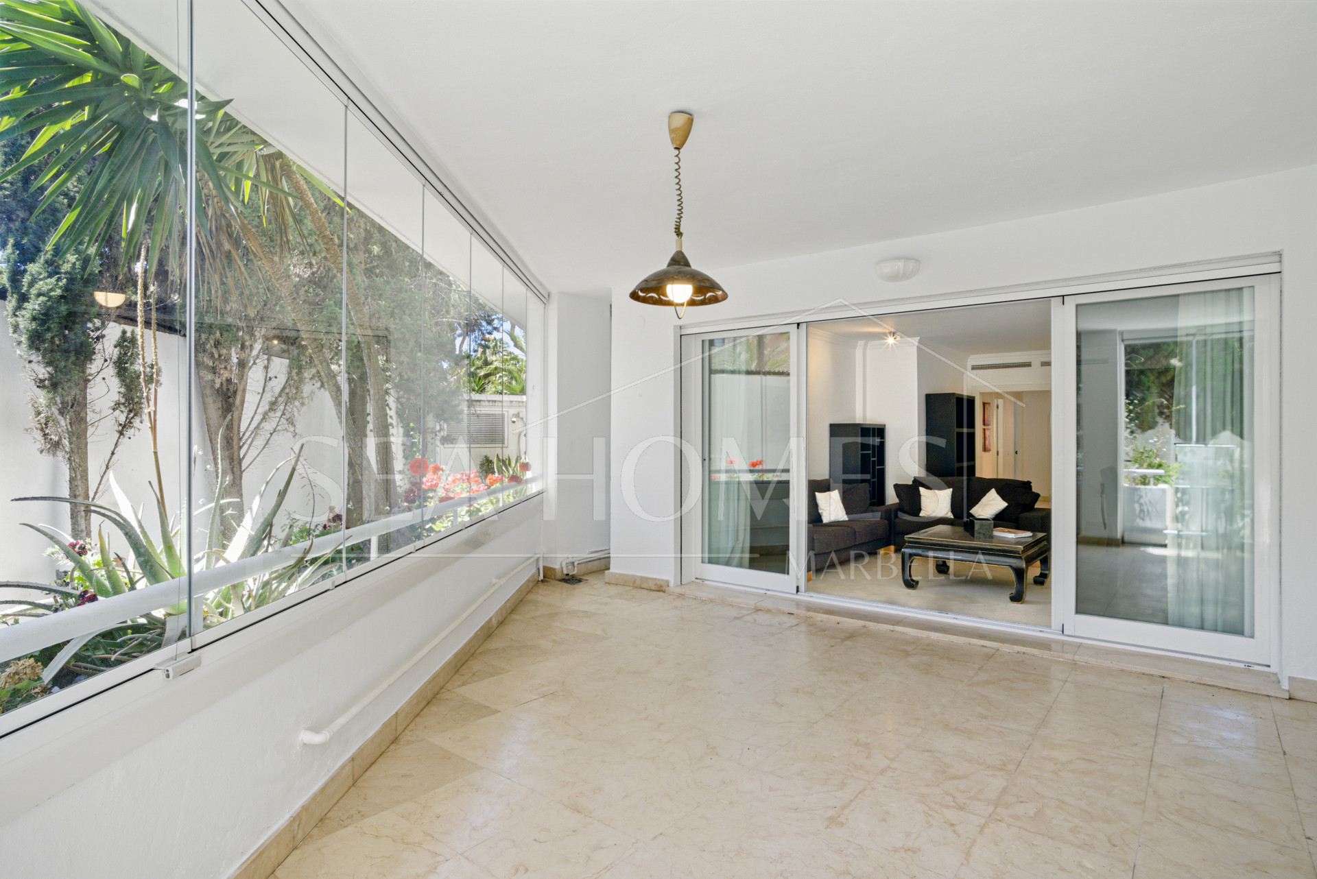 Spacious Three Bedroom, South-Facing Ground Floor Apartment in La Herradura, Marbella