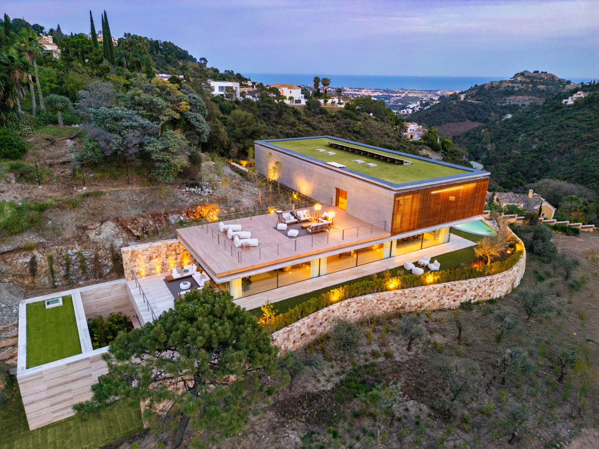 Exceptional seven bedroom villa located in the prestigious gated community of El Madroñal, Benahavis