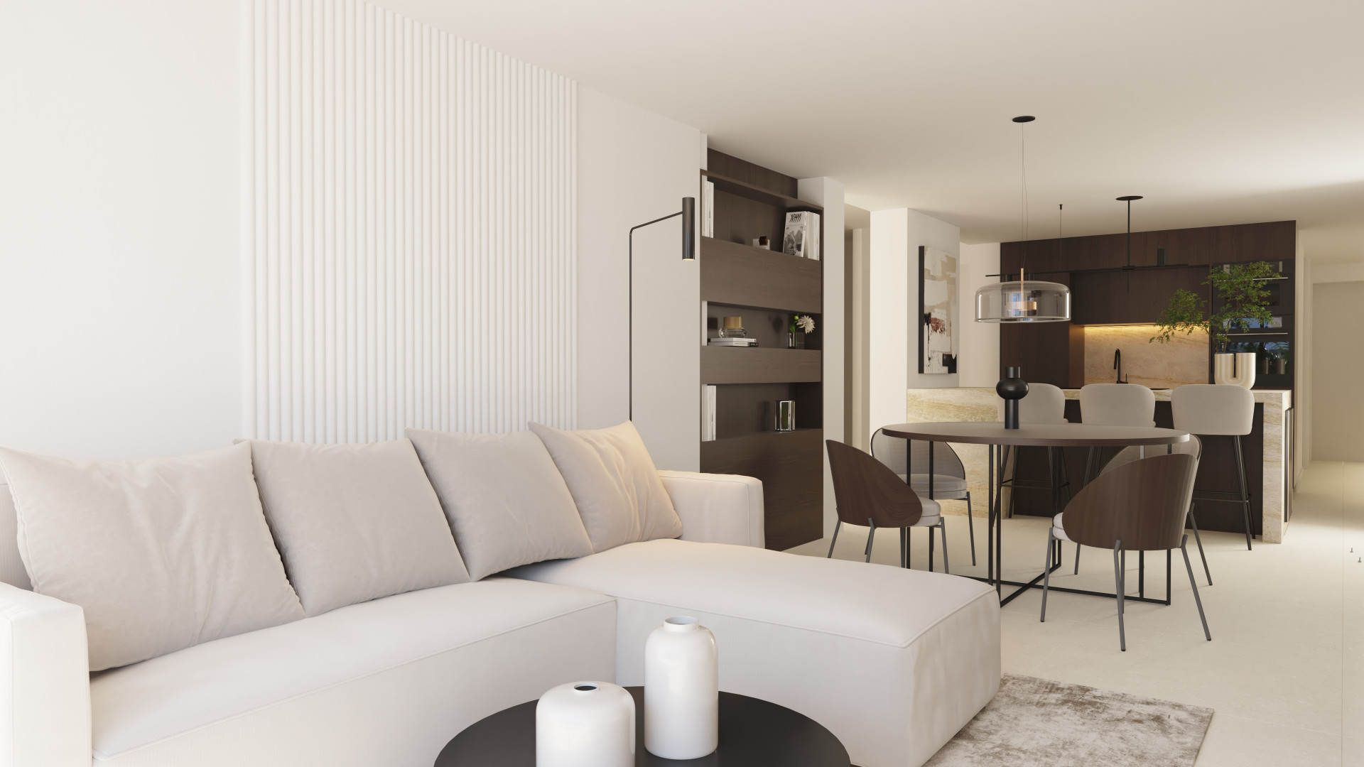 Beautiful three bedroom apartment located in the gated community of Terrazas de la Quinta, Benahavis