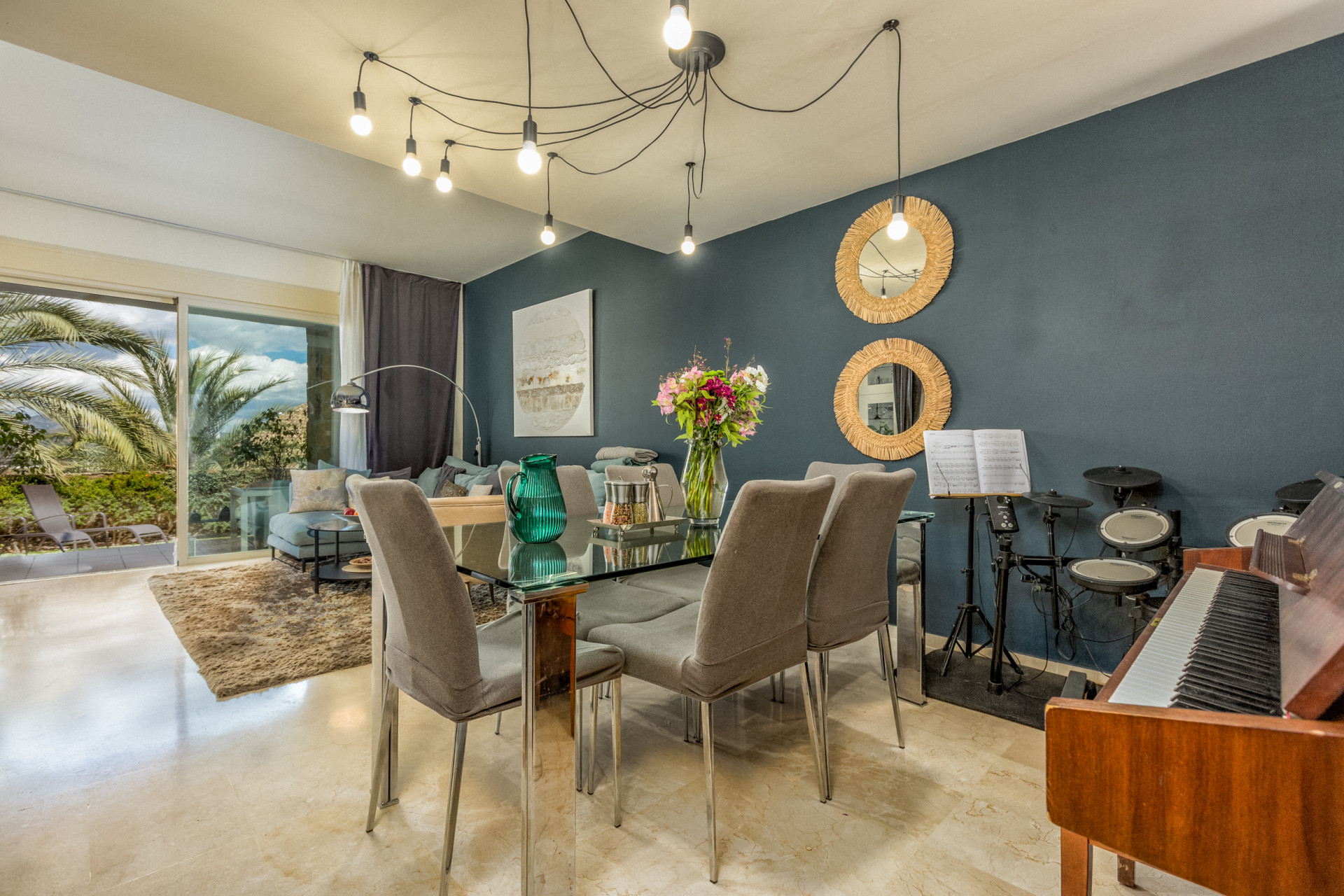 Elegante Nordostlage, drei Schlafzimmer Stadthaus in La Cala Golf, Mijas