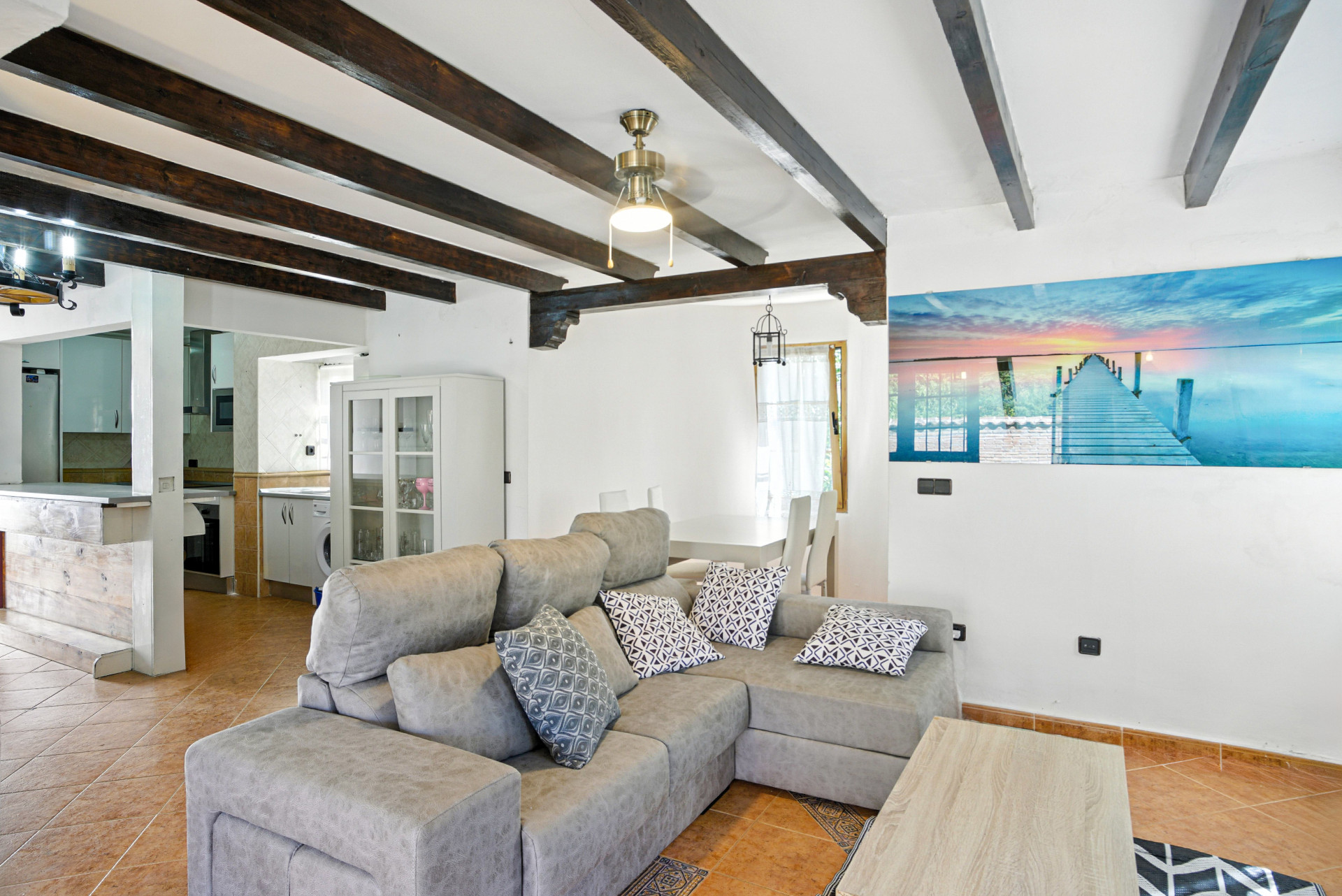 Charming south facing, three bedroom villa, set in the prestigious residential enclave of Balcones de Sierra Blanca, Marbella