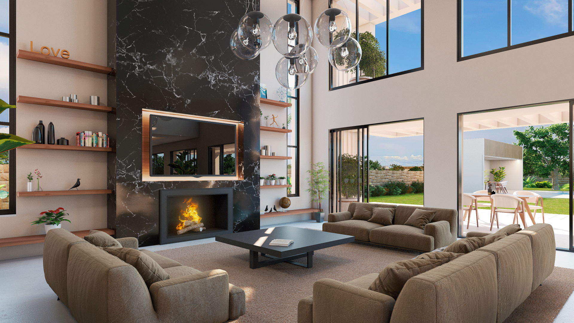 Modern Luxury Four Bedroom Villa with Panoramic Views located in Calanova Golf, Mijas