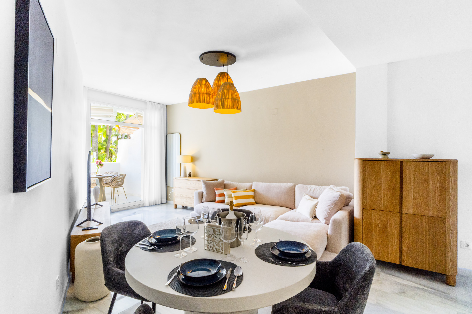 Apartamento en la Milla de Oro, recientemente reformado y decorado con un alto nivel de calidad