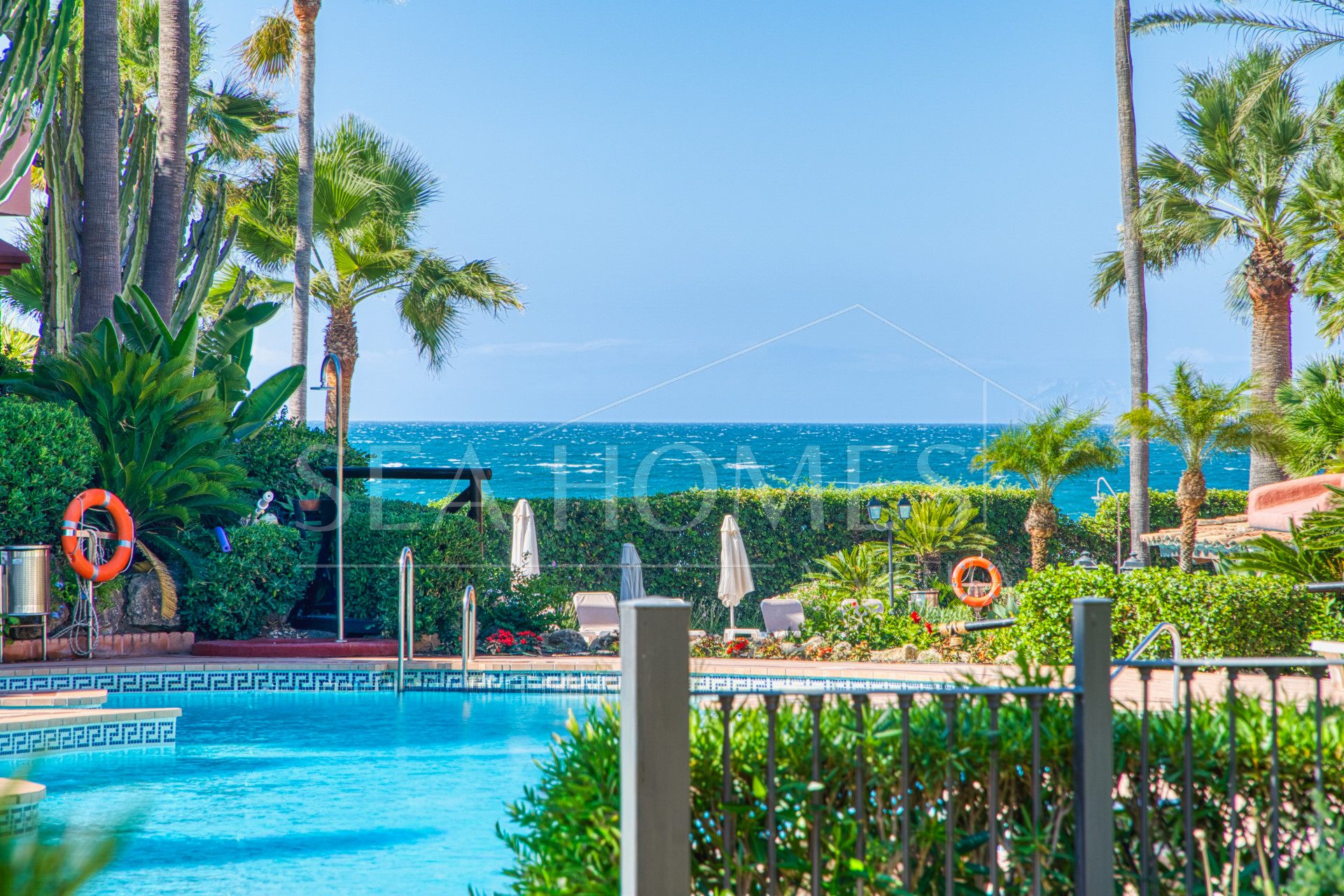 Impressive three bedroom south facing duplex penthouse in the prestigious and gated beachfront community Menara Beach with sea views