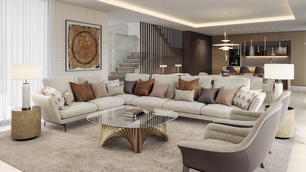 Luxury brand new six bedroom Villa located in a prime location of the Golden Mile, Marbella.