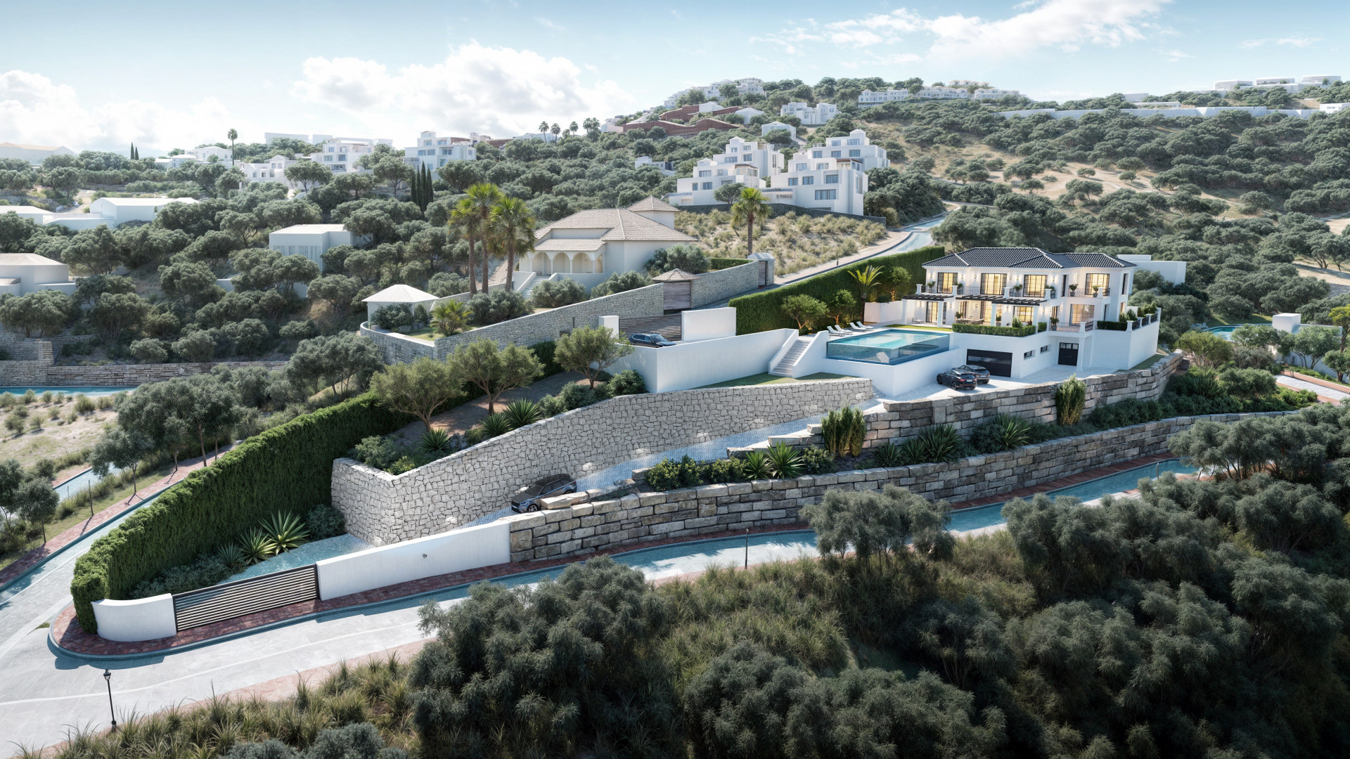 LUXURY OFF-PLAN VILLA WITH PANORAMIC SEA AND MOUNTAIN VIEWS LA MAIRENA