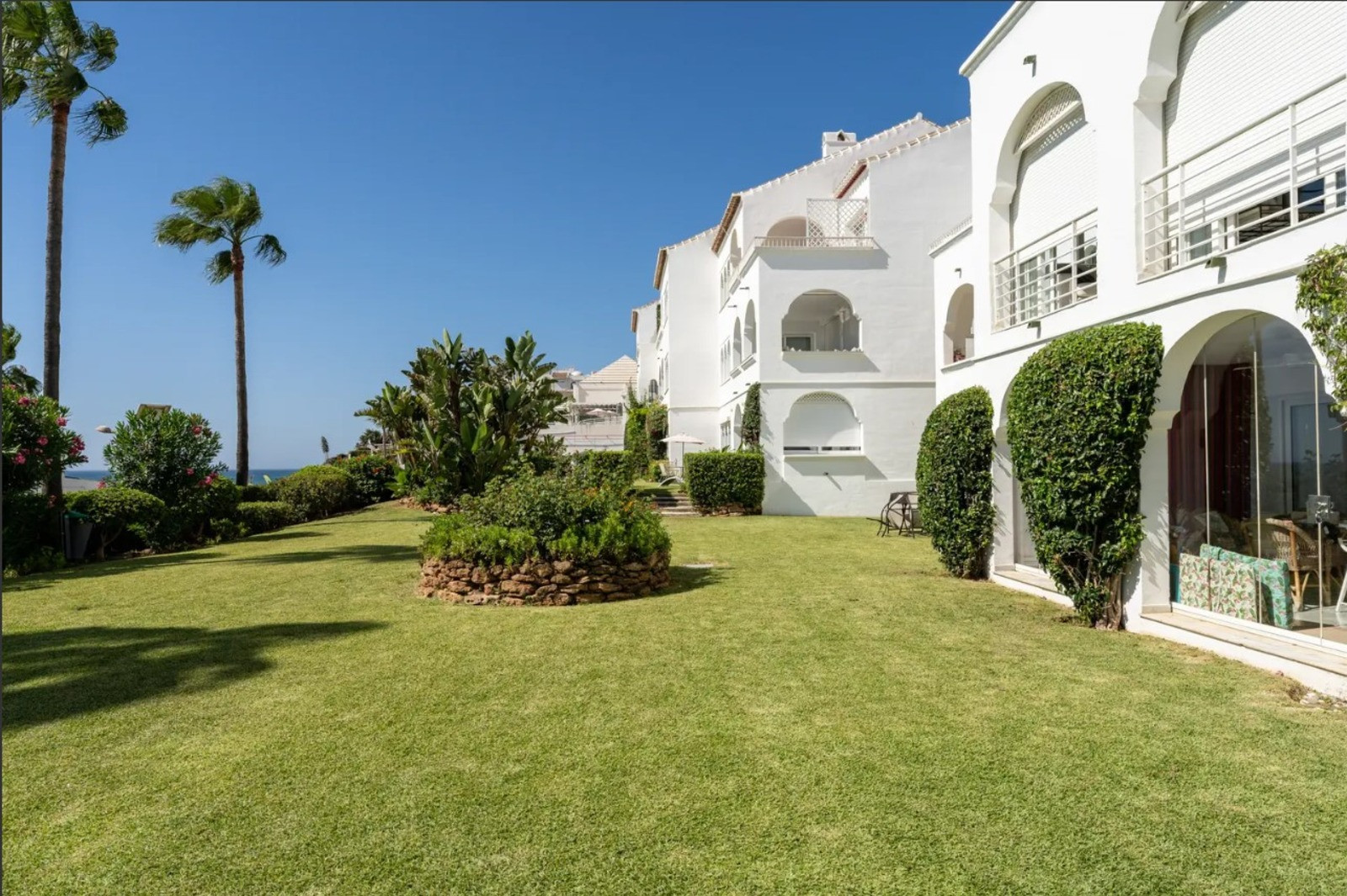Incredible, two bedroom beachfront apartment located in La Cala de Mijas