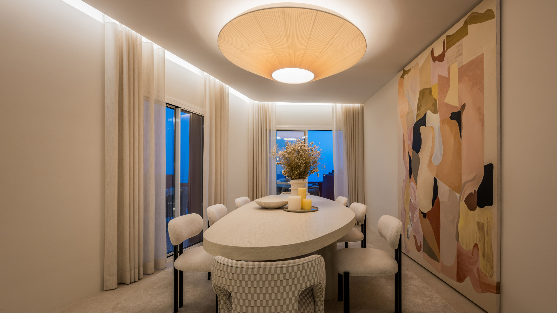 Stunning beachside four bedroom duplex penthouse in La Morera, Marbella East