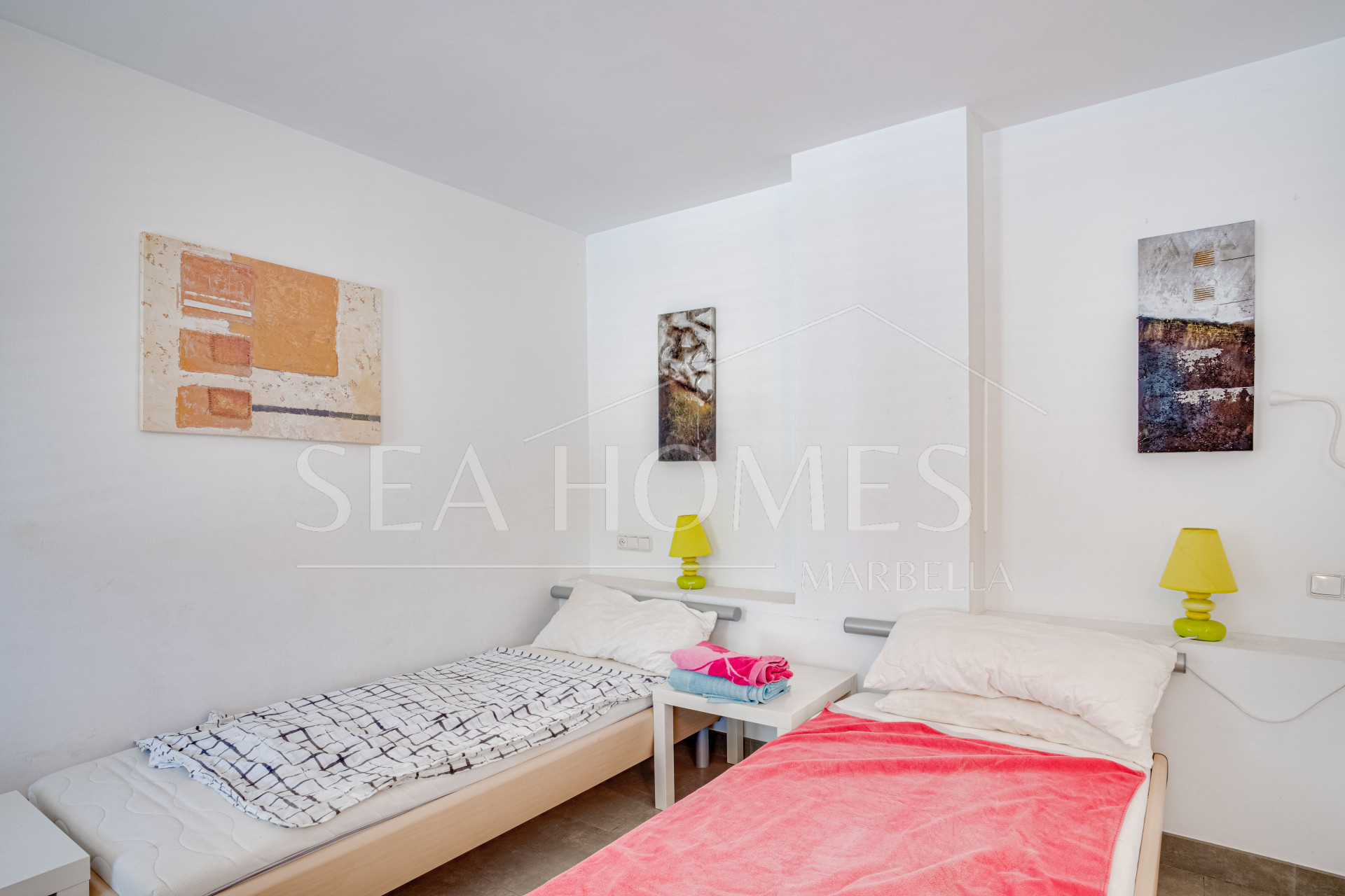 Unique eight bedroom south facing villa, in a tranquil area of Elviria, Marbella boasting sea views