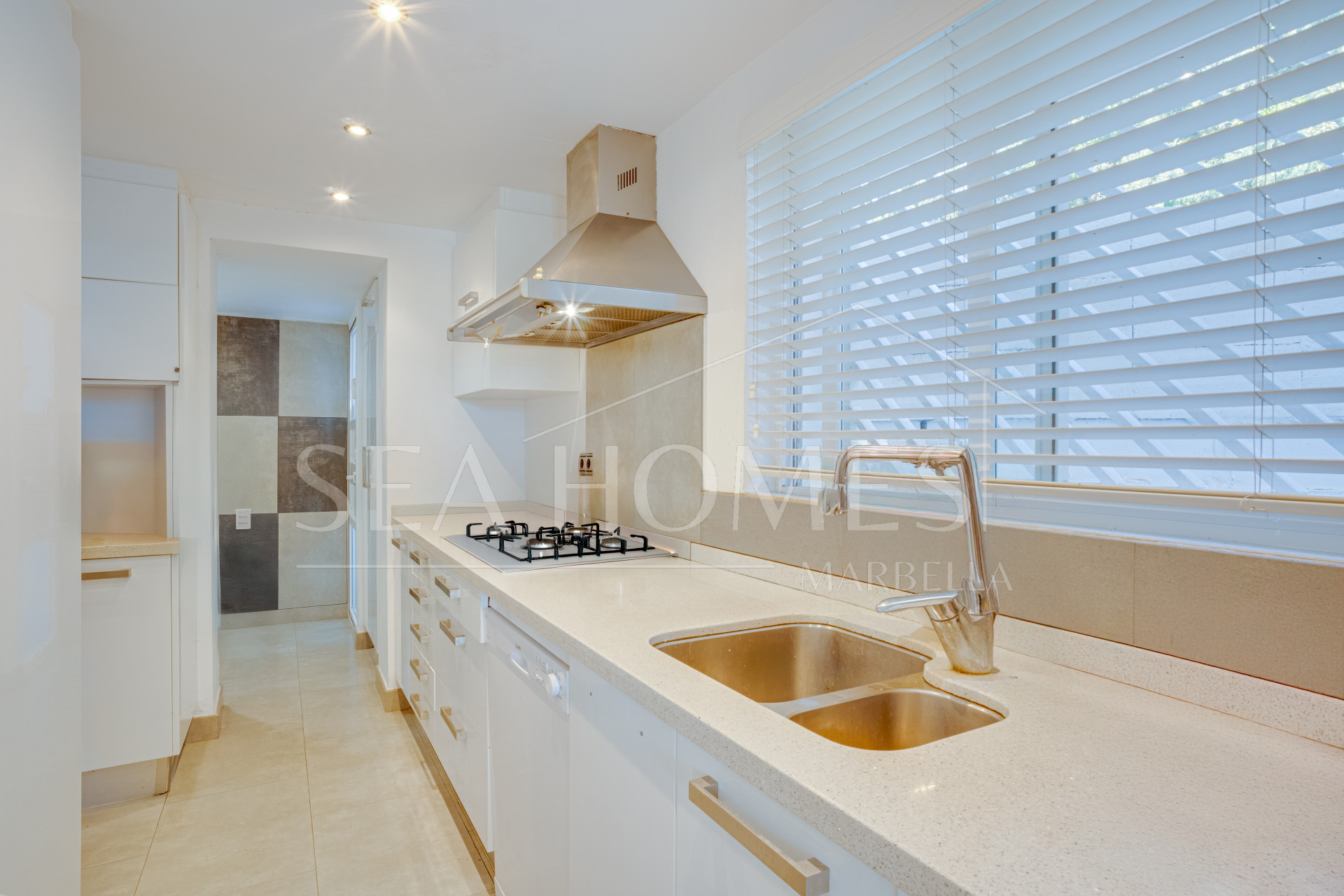 Unique eight bedroom south facing villa, in a tranquil area of Elviria, Marbella boasting sea views
