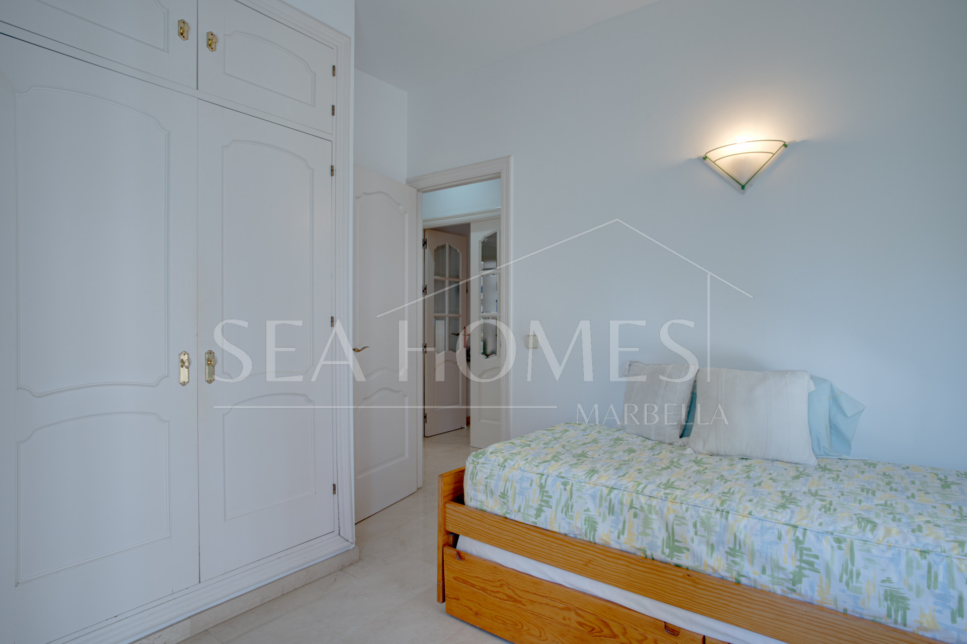 Spacious south facing six-bedroom villa in Marbella, with sea views