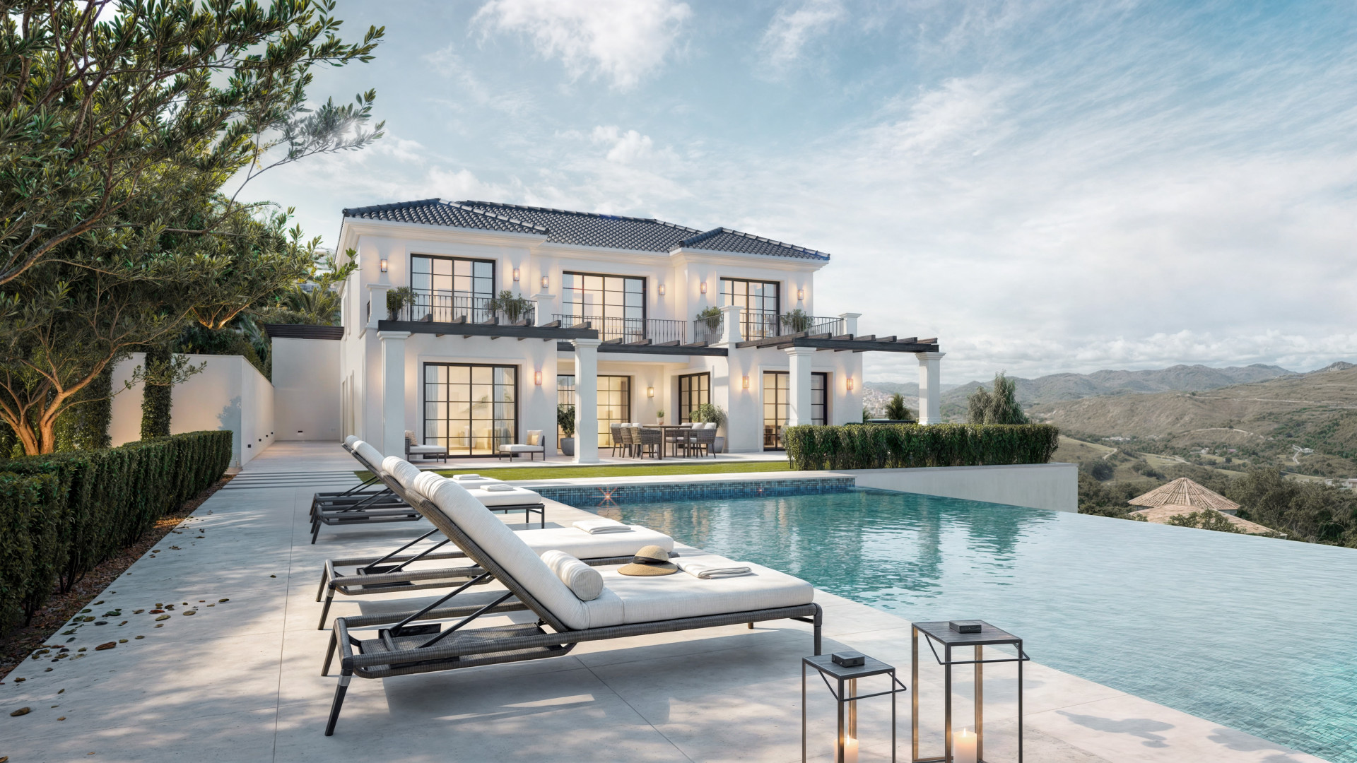 Luxury, off plan five bedroom Villa located in the exclusive La Mairena, Marbella