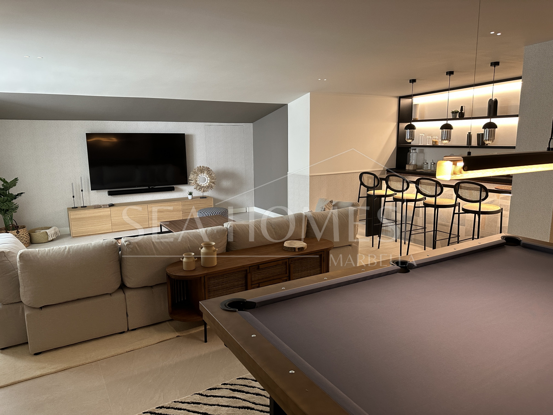 Stunning five bedroom newly renovated Villa, nestled within the exclusive gated community of Hacienda Las Chapas, Marbella