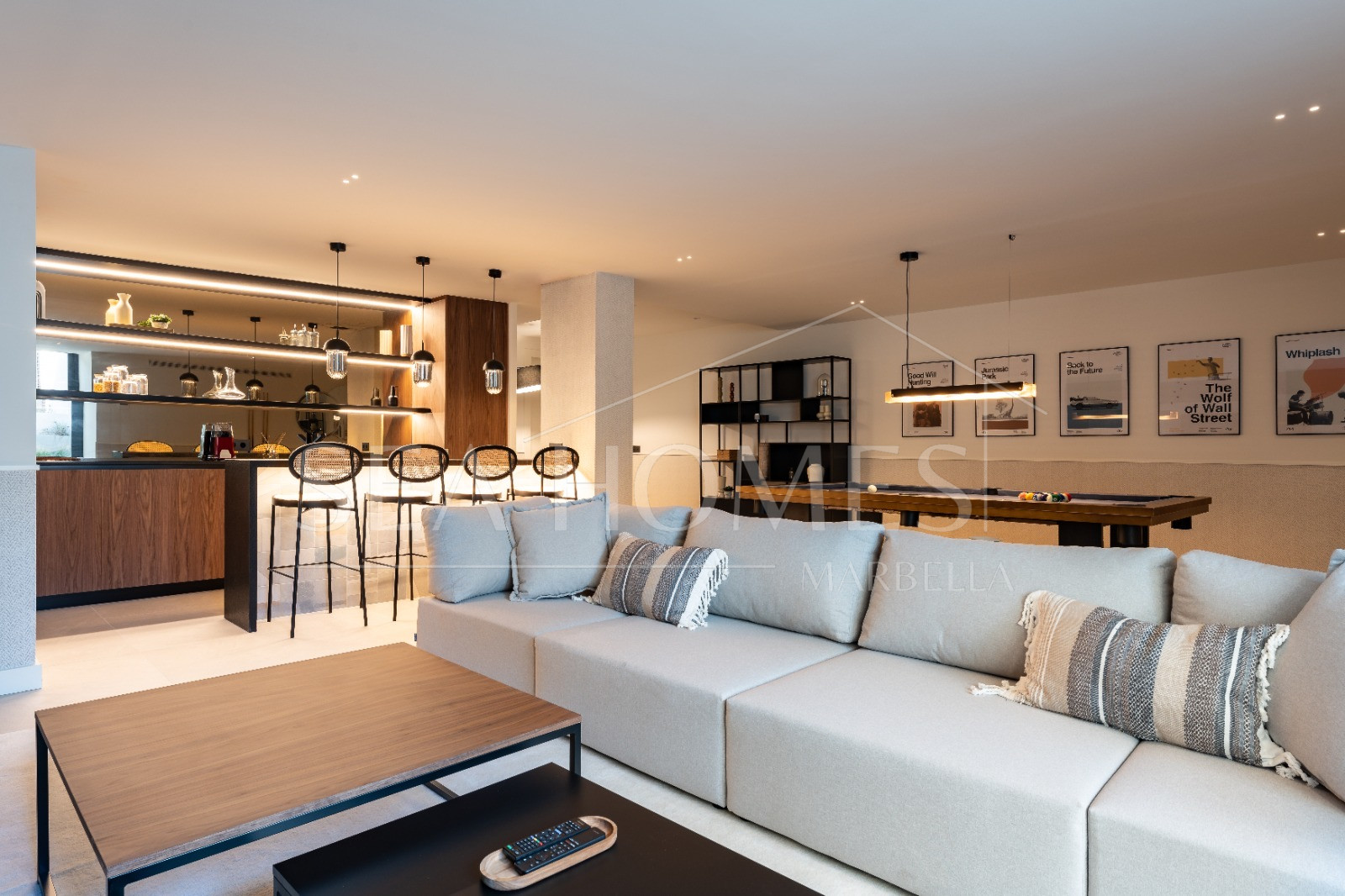 Stunning five bedroom newly renovated Villa, nestled within the exclusive gated community of Hacienda Las Chapas, Marbella
