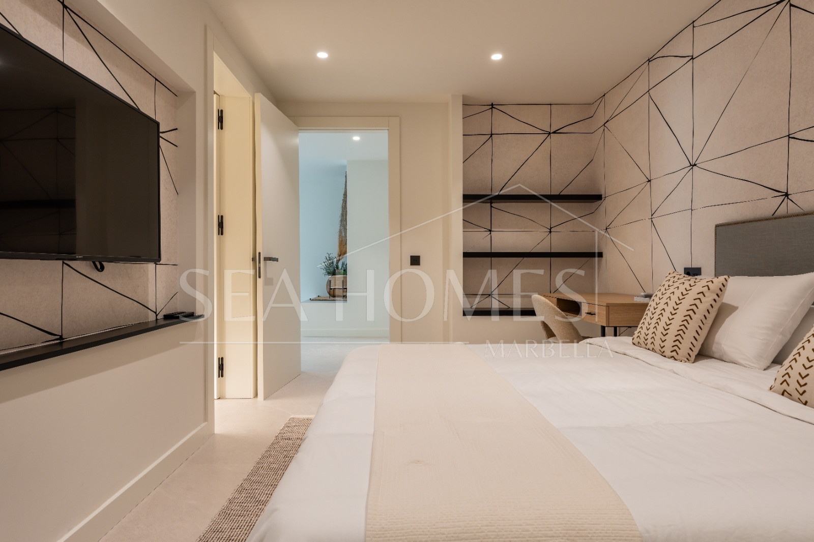 Stunning five bedroom newly renovated Villa, nestled within the exclusive gated community of Hacienda Las Chapas, Marbella
