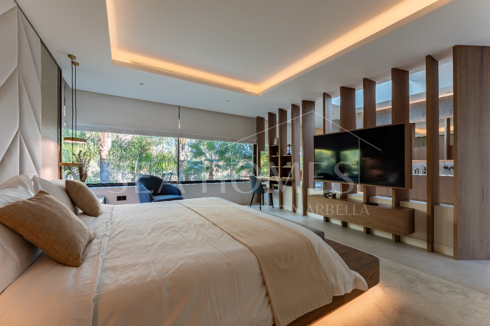 Stunning five bedroom newly renovated Villa, nestled within the exclusive gated community of Hacienda Las Chapas, Marbella