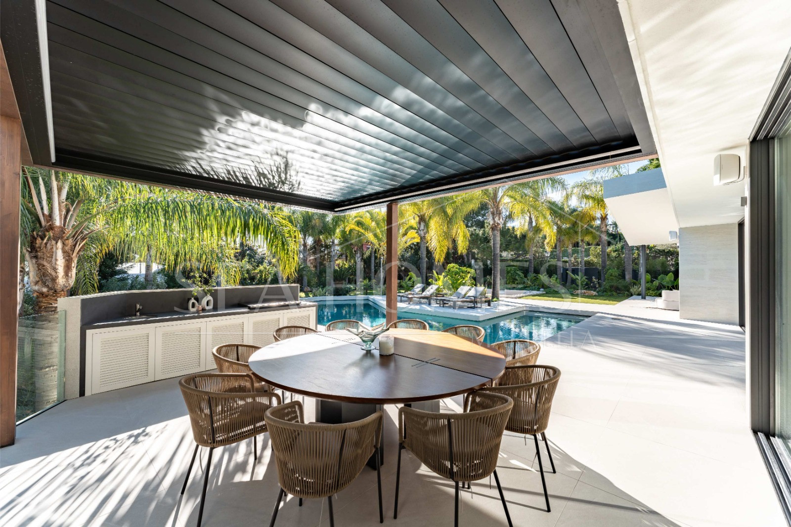Stunning five bedroom newly renovated Villa, nestled within the exclusive gated community of Hacienda Las Chapas, Marbella