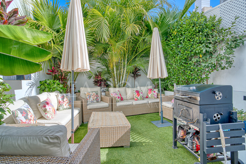 Exceptional four bedroom townhouse located in the heart of Marbella Center