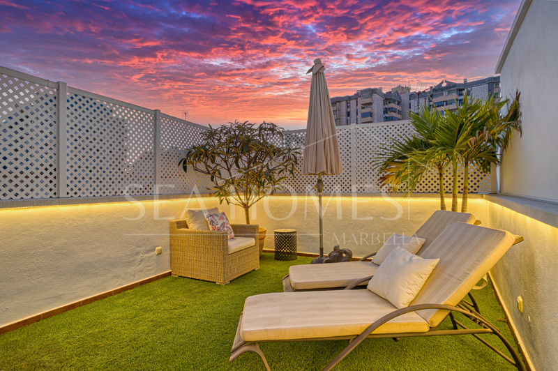 Exceptional four bedroom townhouse located in the heart of Marbella Center