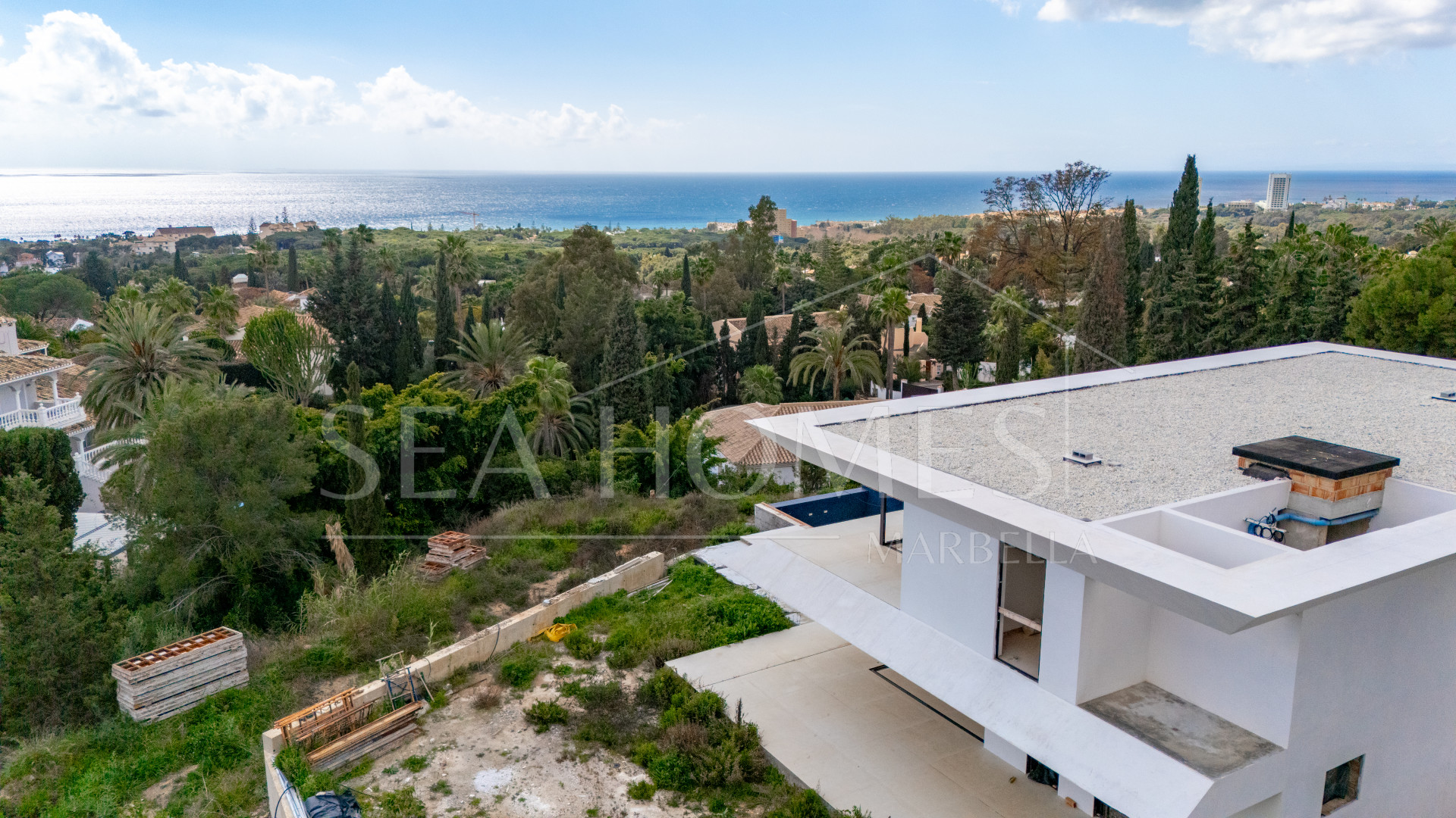 Experience unparalleled luxury with this soon-to-be-completed turnkey villa in the prestigious Hacienda Las Chapas