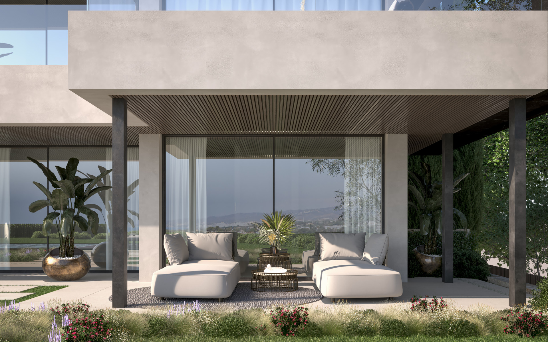 Stunning five bedroom villa located in Paseo del Parque, Sotogrande