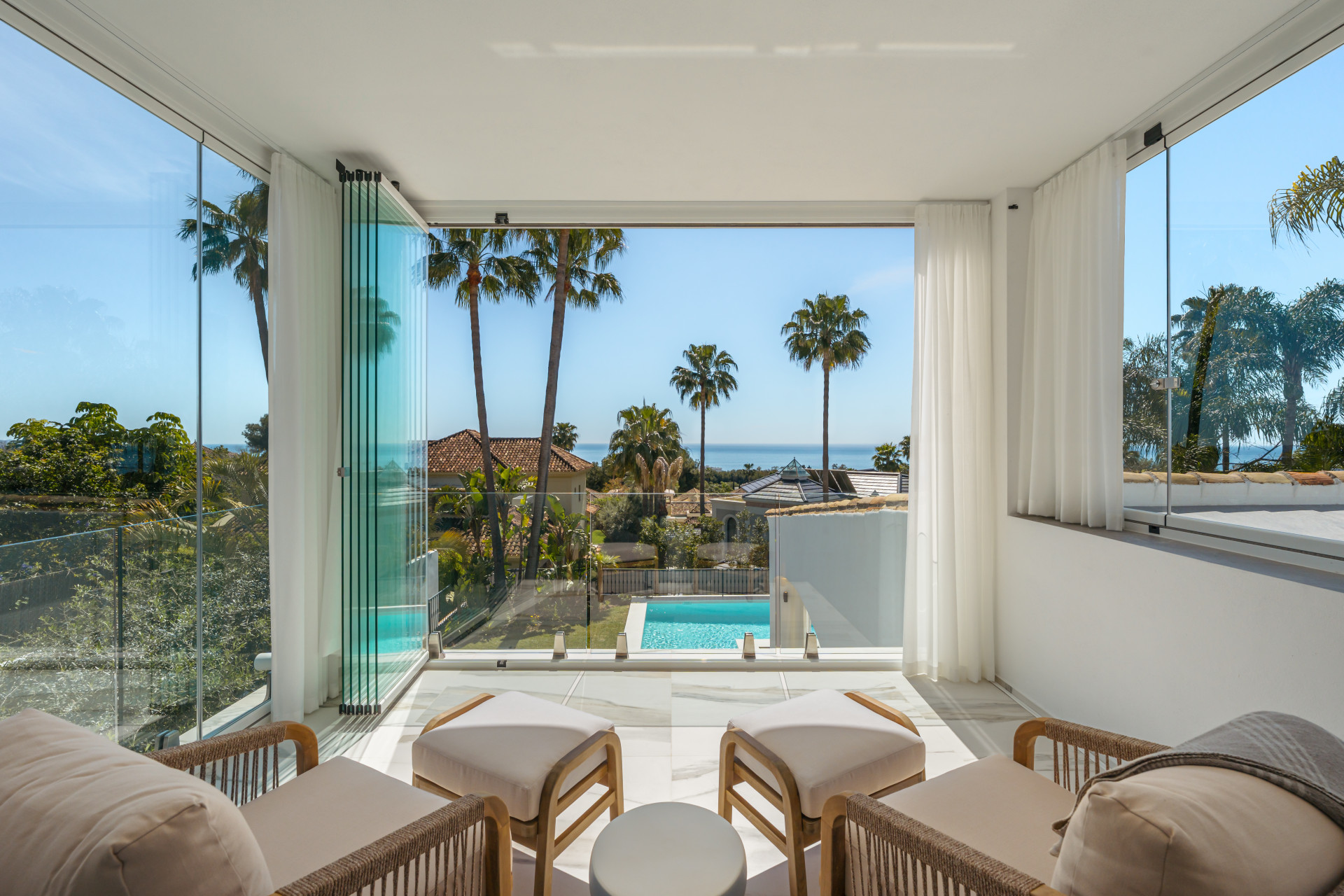 Charming five bedroom villa located in the gated community of Altos Reales, Marbella Golden Mile