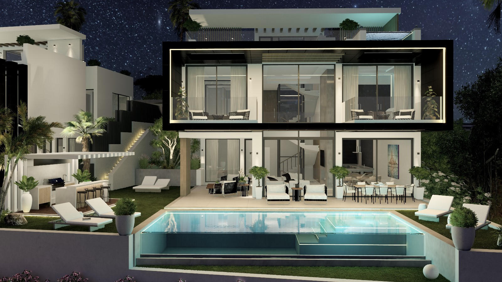 Parcela residencial en venta en una comunidad cerrada de La Alqueria, Benahavis