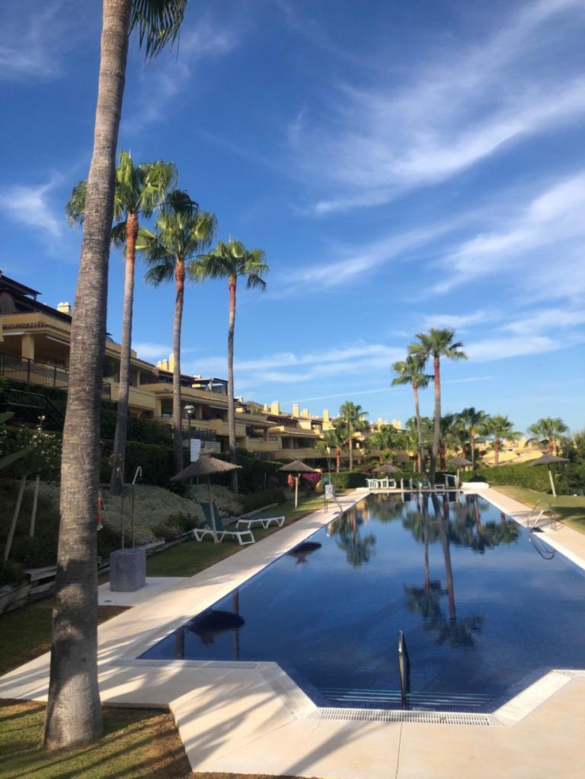 Beautiful, three bedroom ground floor apartment located in the exclusive Condado de Sierra Blanca area of Marbella