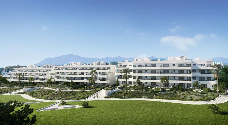 Nuevo proyecto residencial rodeado por algunos de los mejores campos de golf de Estepona.