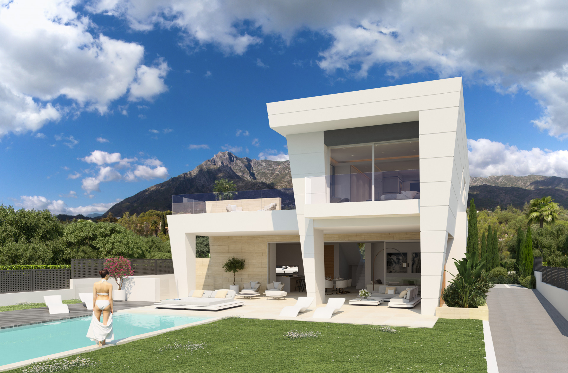 Plot and project for sale in a stunning location of Rocio de Nagueles, Marbella