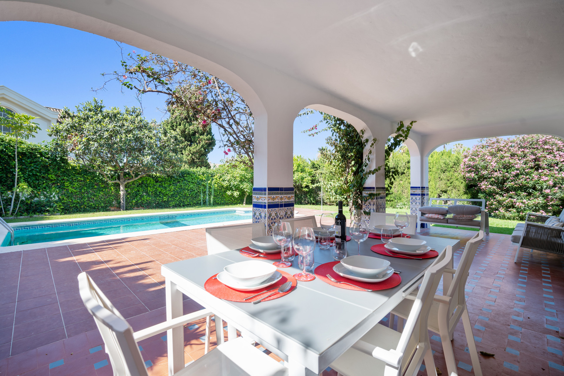 A newly reformed Villa in the most sought-after location on Marbella's Golden Mile.