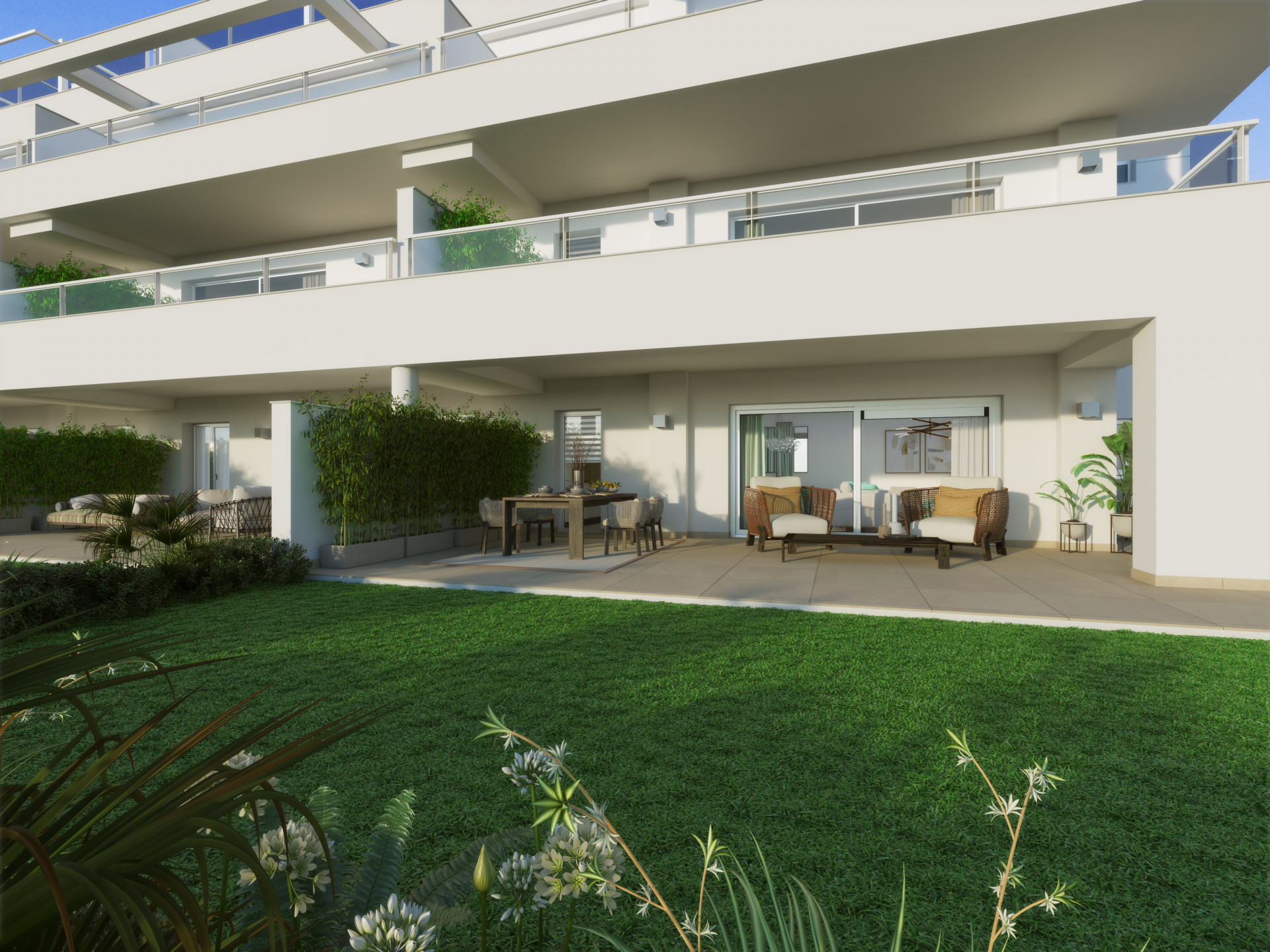 Solana Village, contemporary apartments and penthouses for golf lovers at La Cala Golf Resort in Mijas
