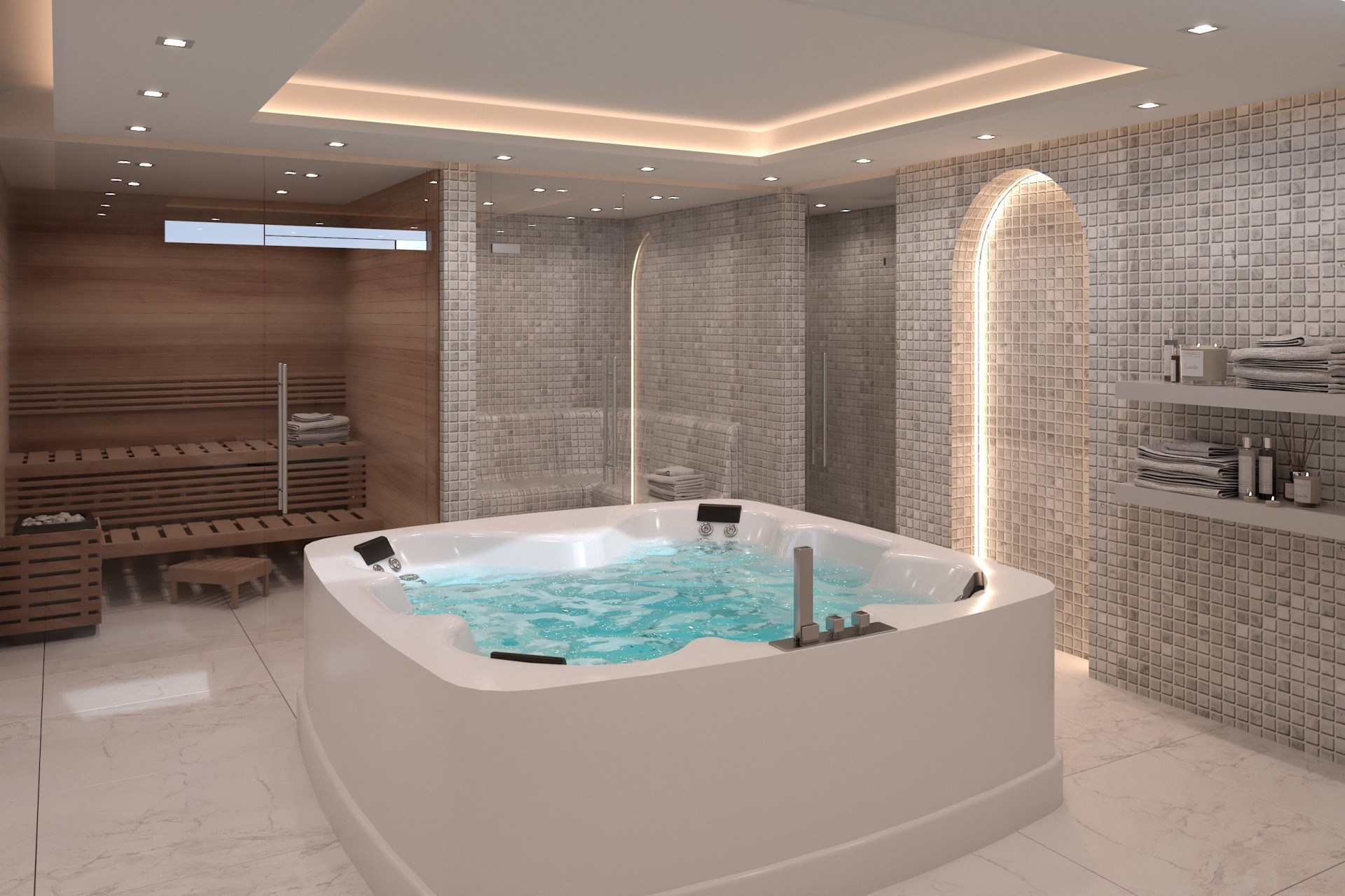 Brand-new luxury six bedroom villa in Paraiso Alto