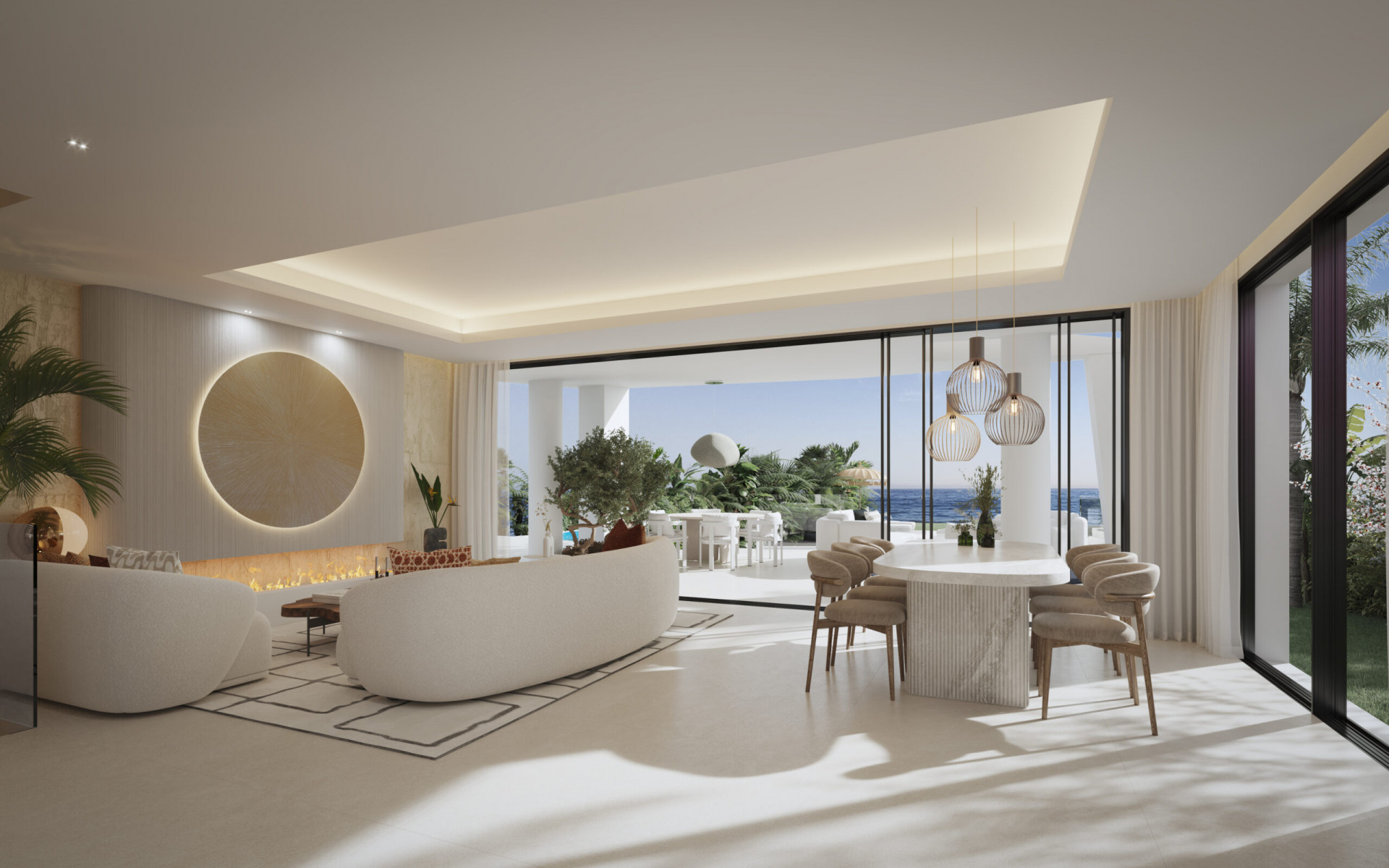 Villa Three in Exclusive Development of Four Semi-Detached Villas on the Beachfront in Marbesa, Marbella