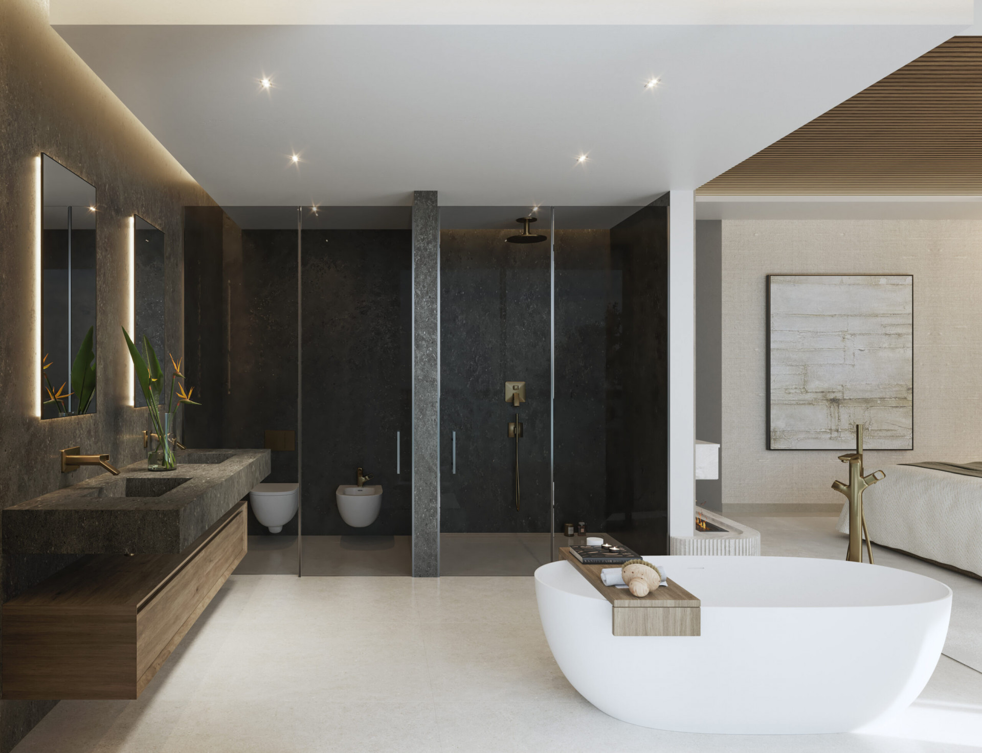 Villa One in Exclusive Development of Four Semi-Detached Villas on the Beachfront in Marbesa, Marbella